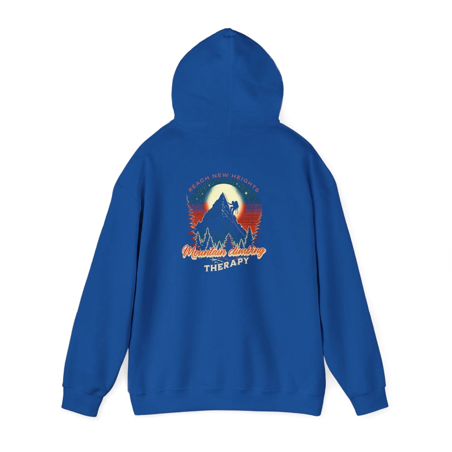 Outdoor Adventure Therapy Hoodie, Motivational Sweatshirt, Gift for Hikers, Camping Apparel, Cozy Casual Wear Printify