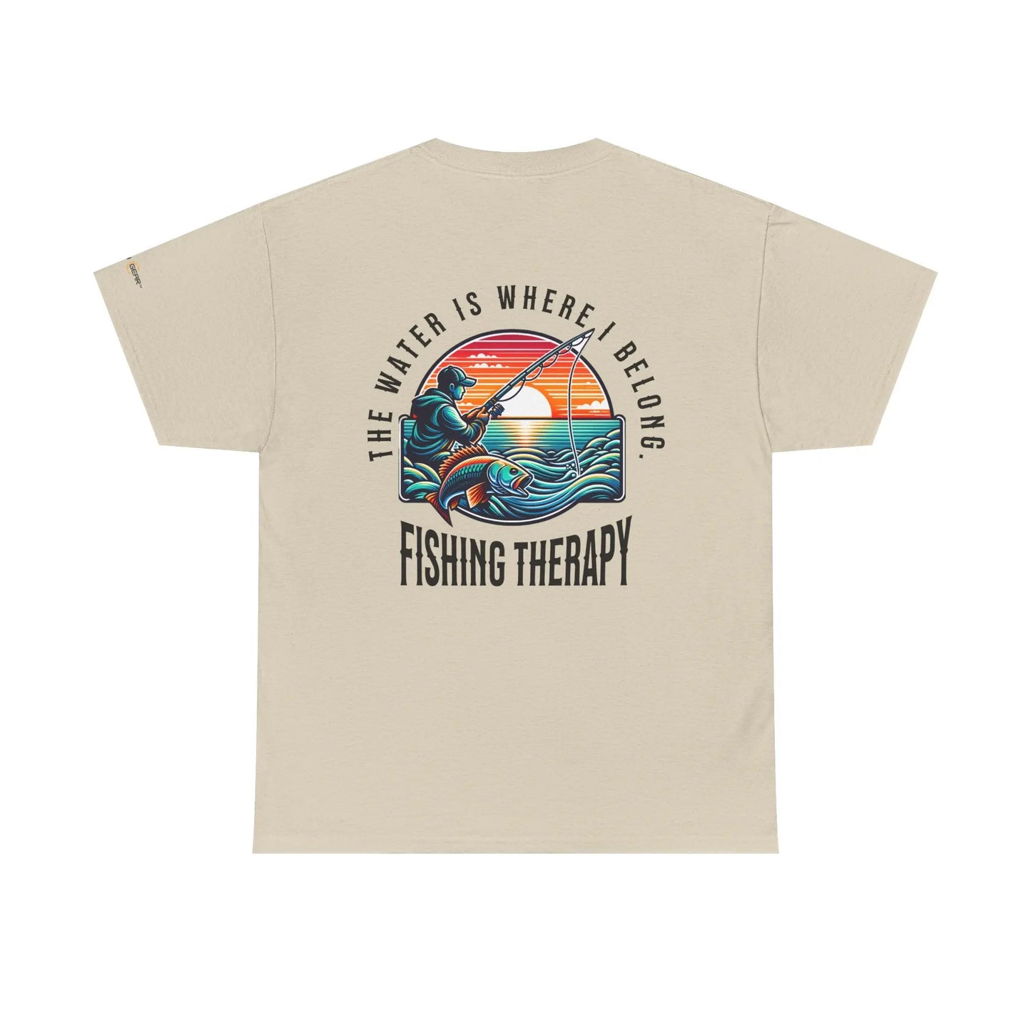 Fishing Therapy T-Shirt Printify