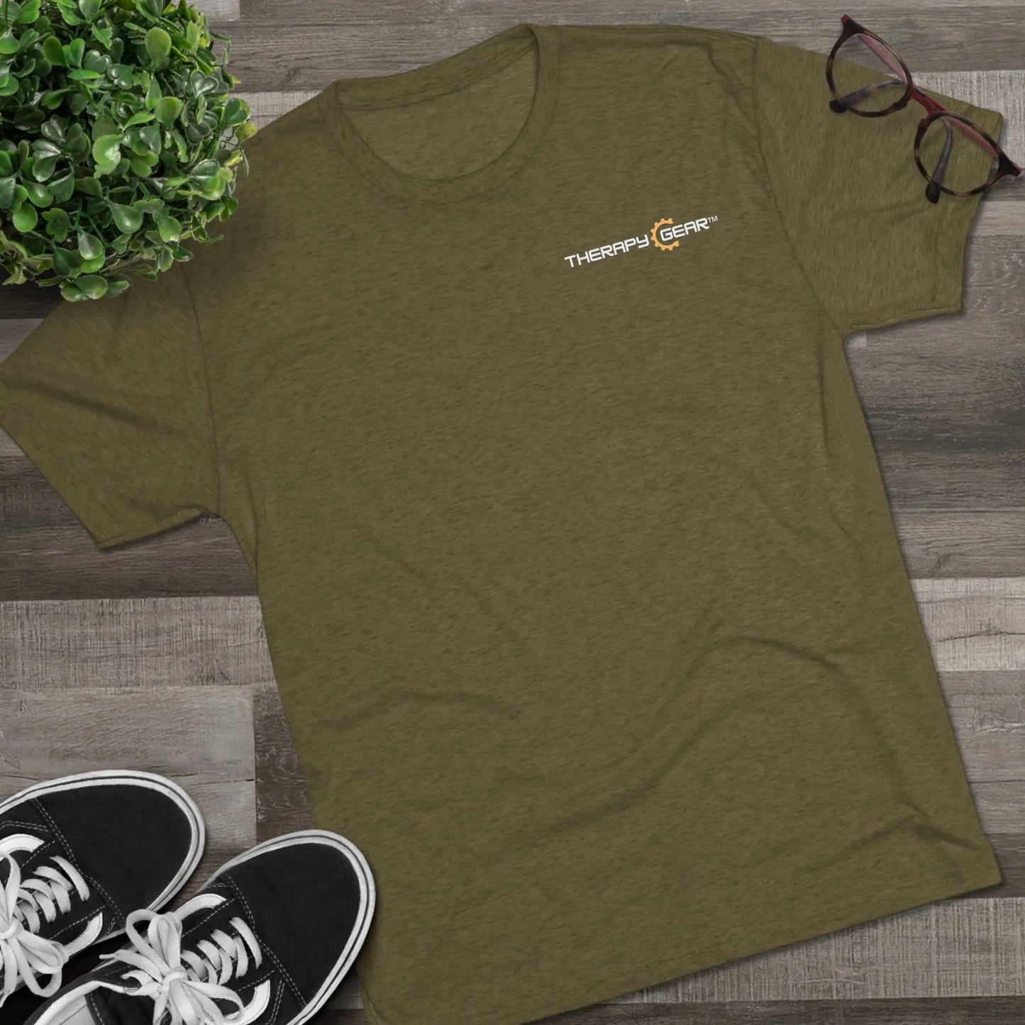 RV Camping T‑Shirt — Moonlit Camper Van & Campfire Graphic Tee Printify