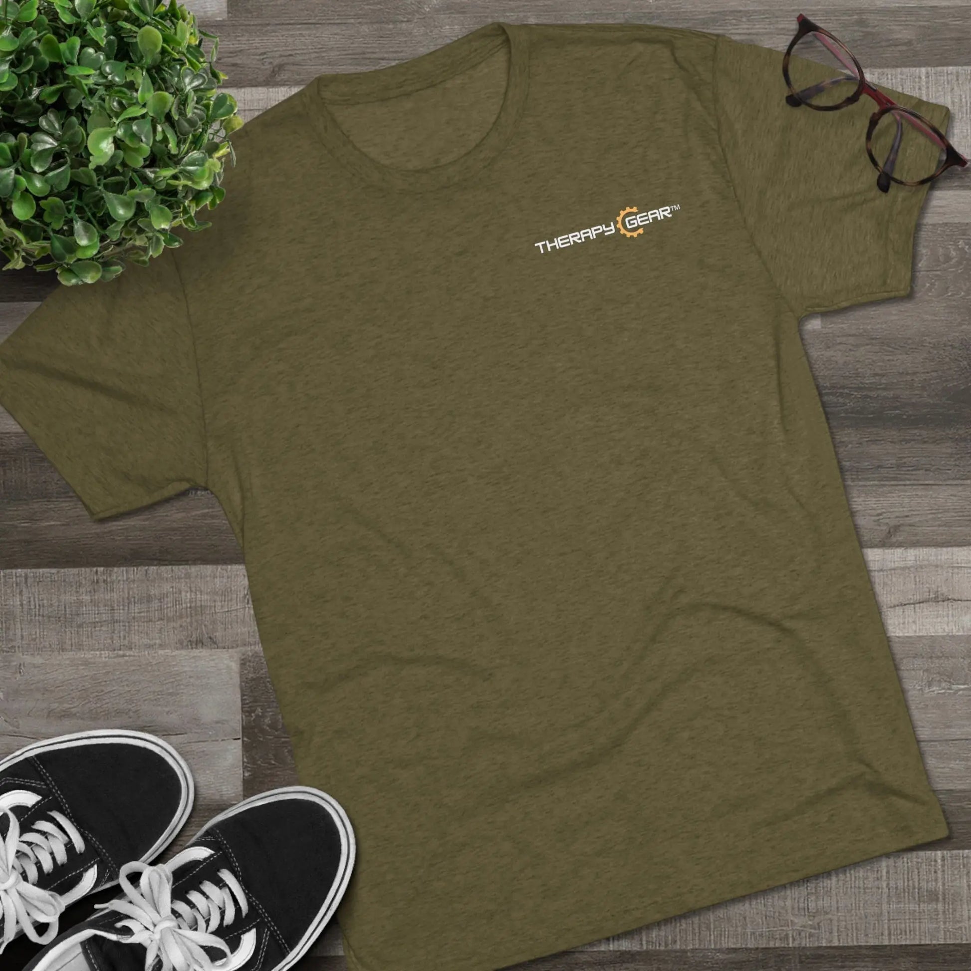 RV Camping T‑Shirt — Moonlit Camper Van & Campfire Graphic Tee Printify
