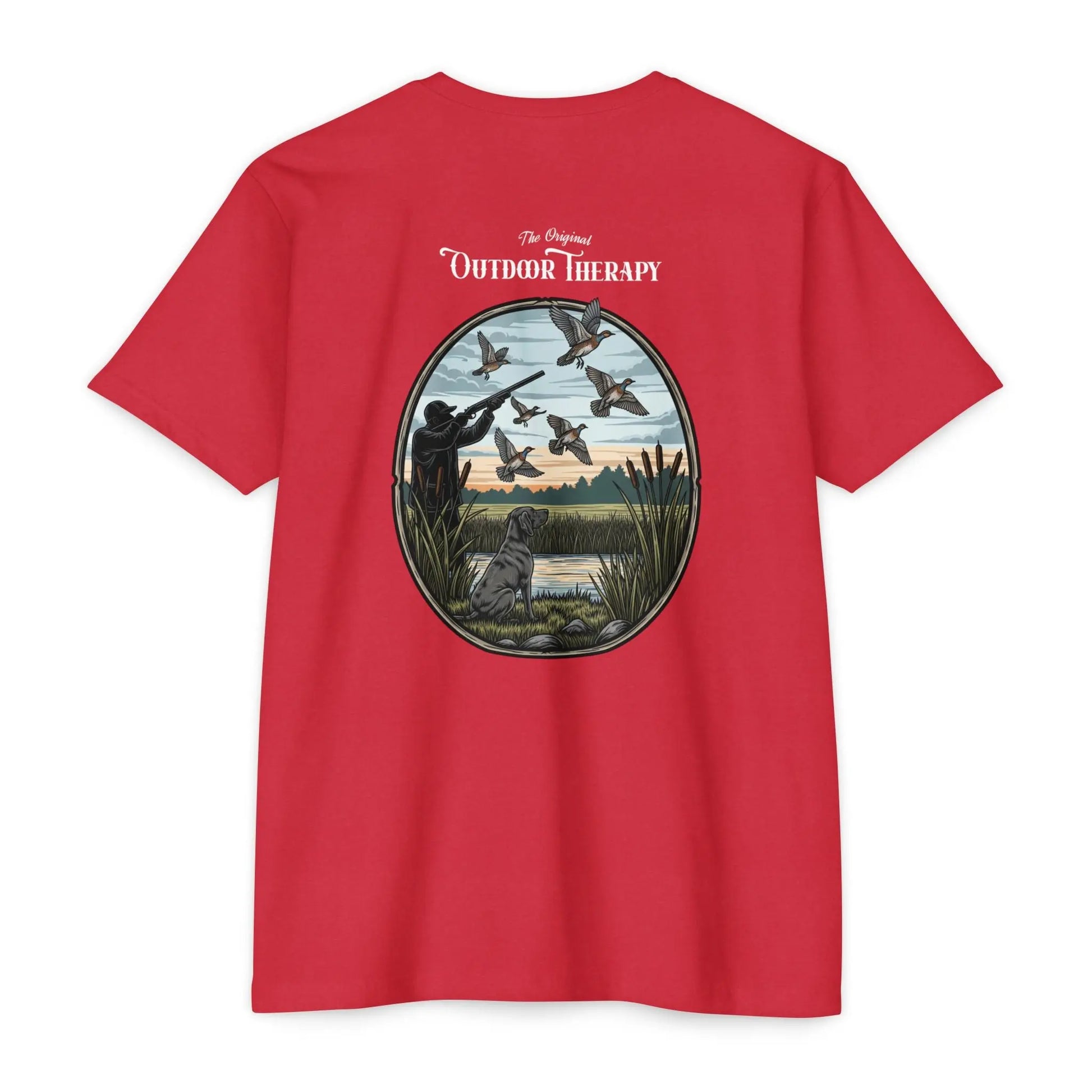 Nature Hunt Unisex Tee, Relaxed Fit Canvas Shirt, Outdoor Adventure Tee, Casual Summer Wear, Gift for Nature Lovers Printify