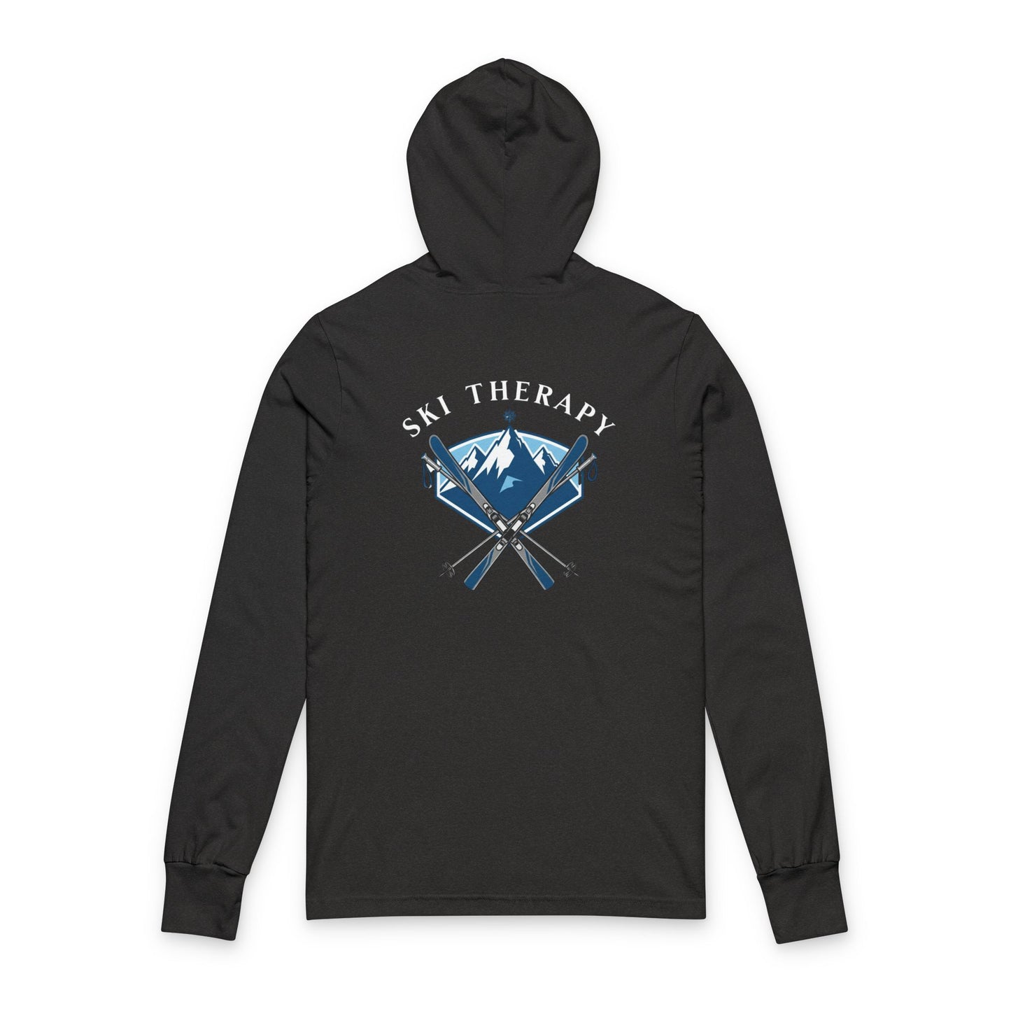 Ski Therapy Hooded Long Sleeve Tee
