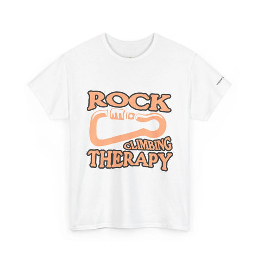 Rock Climbing Therapy Tee, Climber T-Shirt, Outdoor Enthusiast Gift, Adventure Apparel, Sport Shirt, Motivational Climbing Top Printify