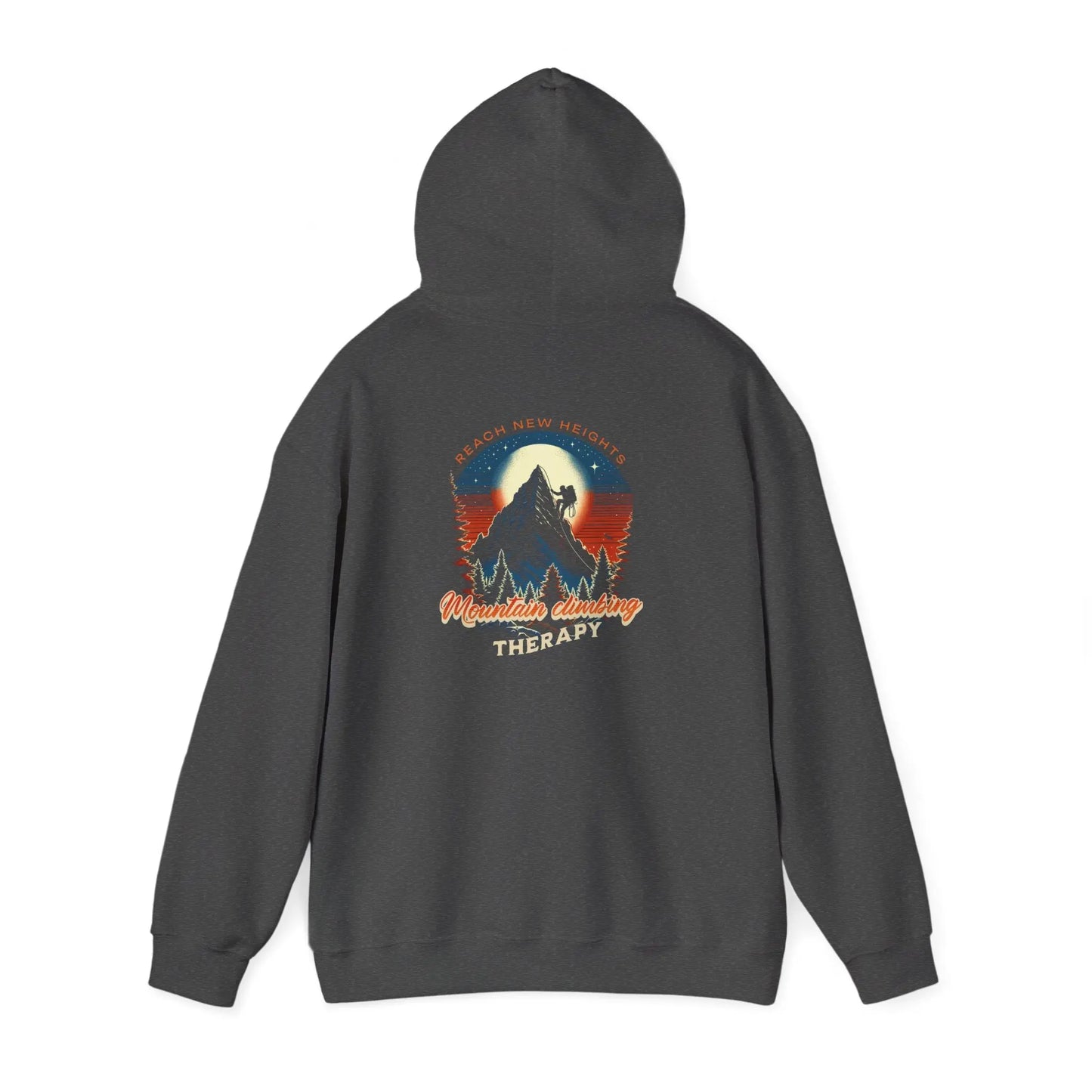 Outdoor Adventure Therapy Hoodie, Motivational Sweatshirt, Gift for Hikers, Camping Apparel, Cozy Casual Wear Printify