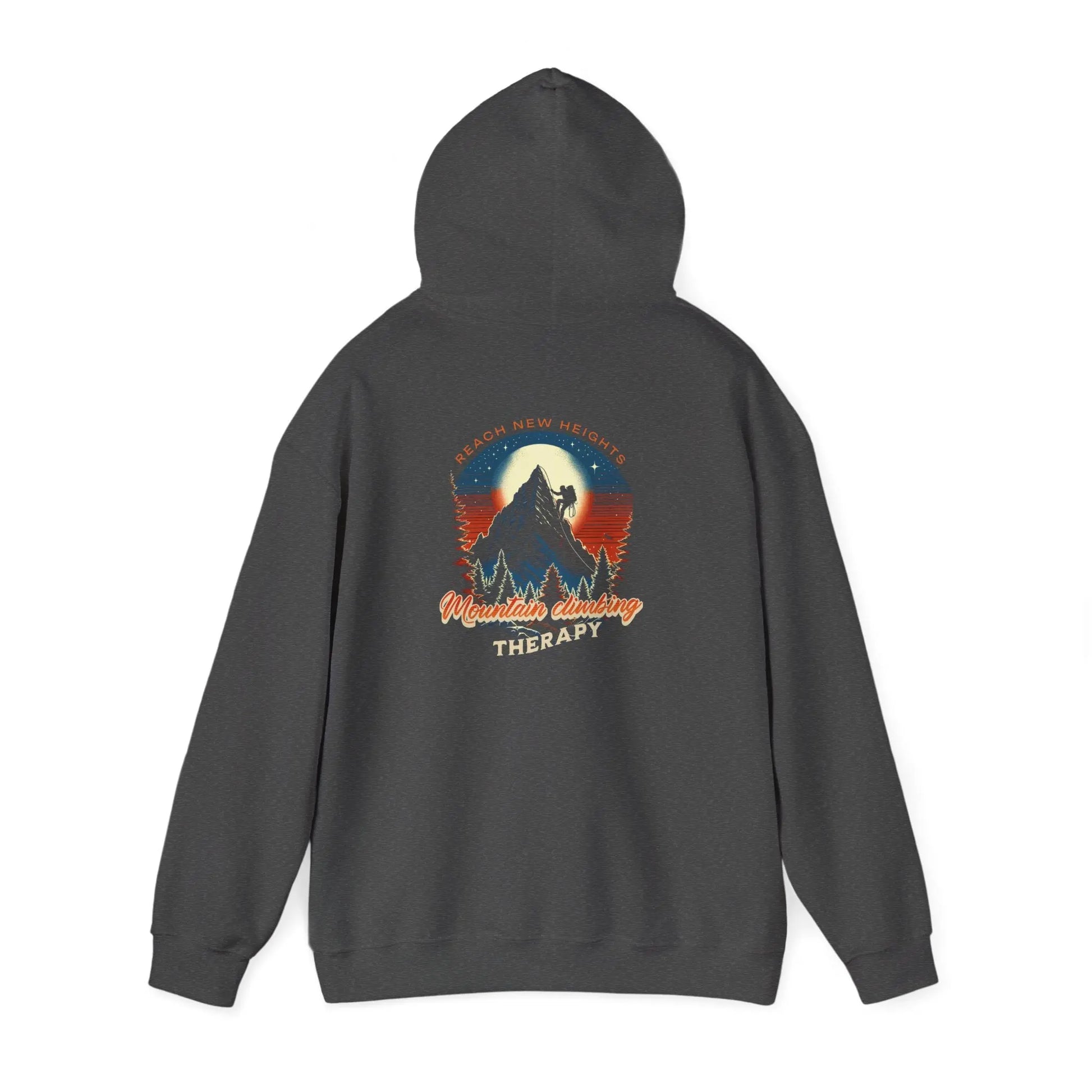 Outdoor Adventure Therapy Hoodie, Motivational Sweatshirt, Gift for Hikers, Camping Apparel, Cozy Casual Wear Printify