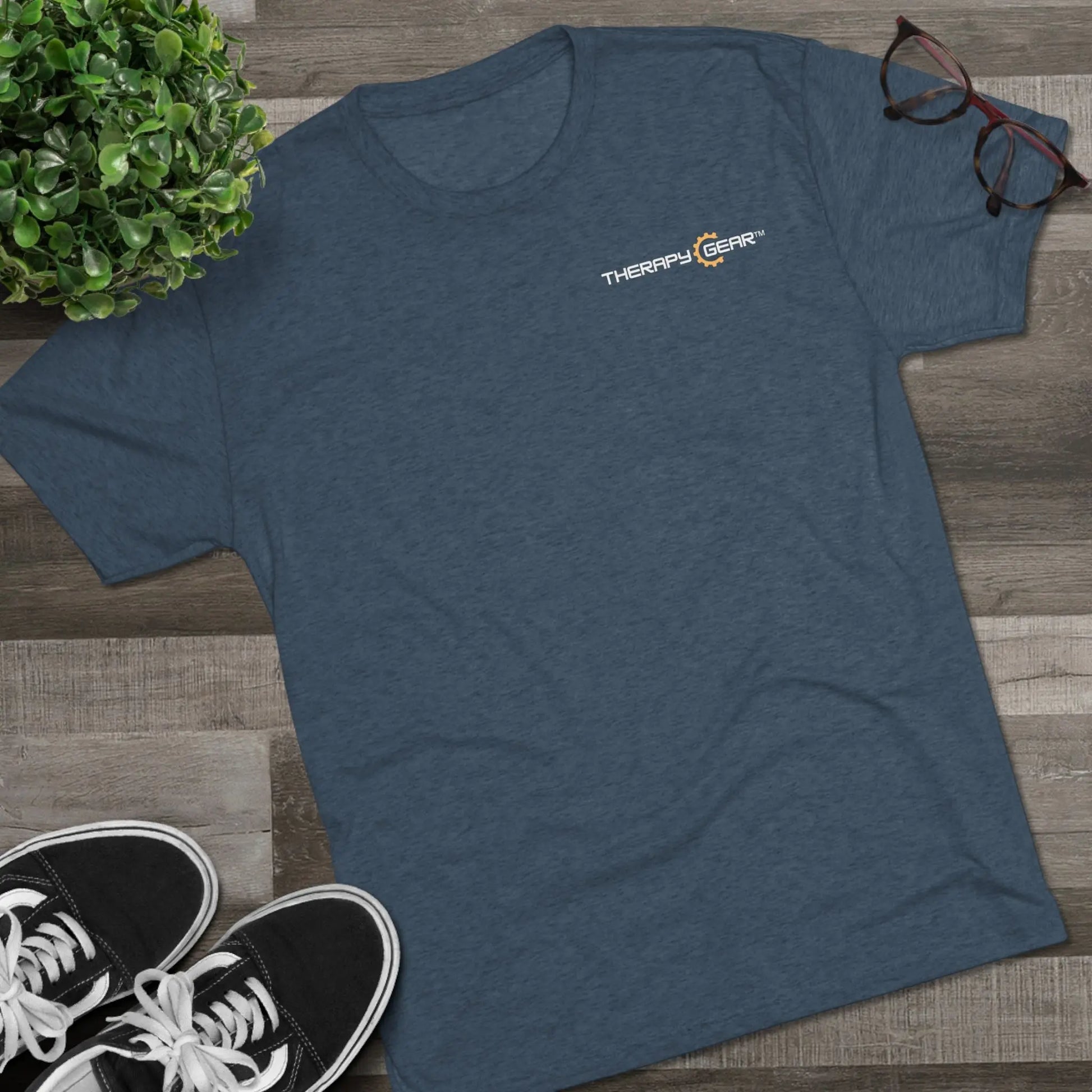 RV Camping T‑Shirt — Moonlit Camper Van & Campfire Graphic Tee Printify
