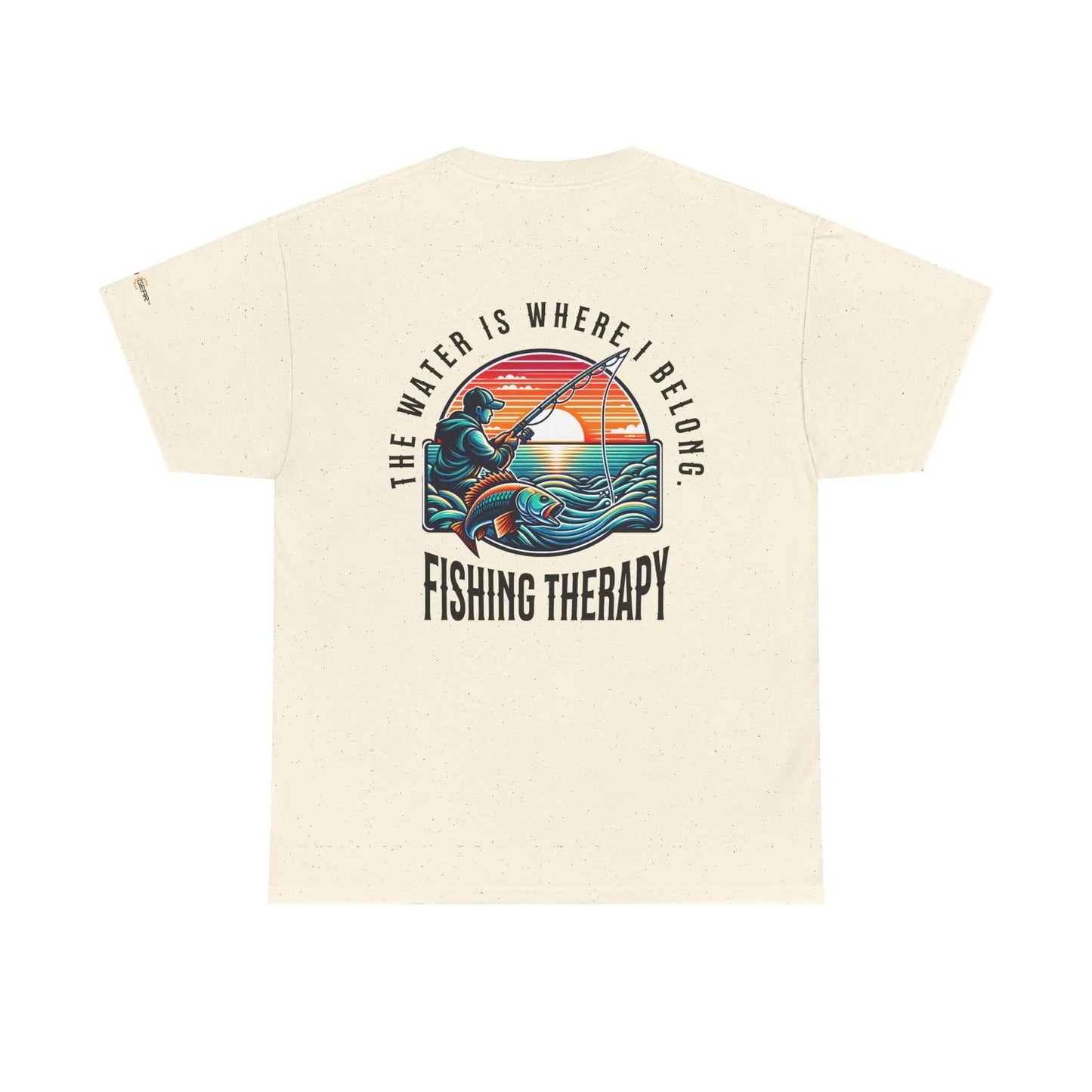 Fishing Therapy T-Shirt Printify
