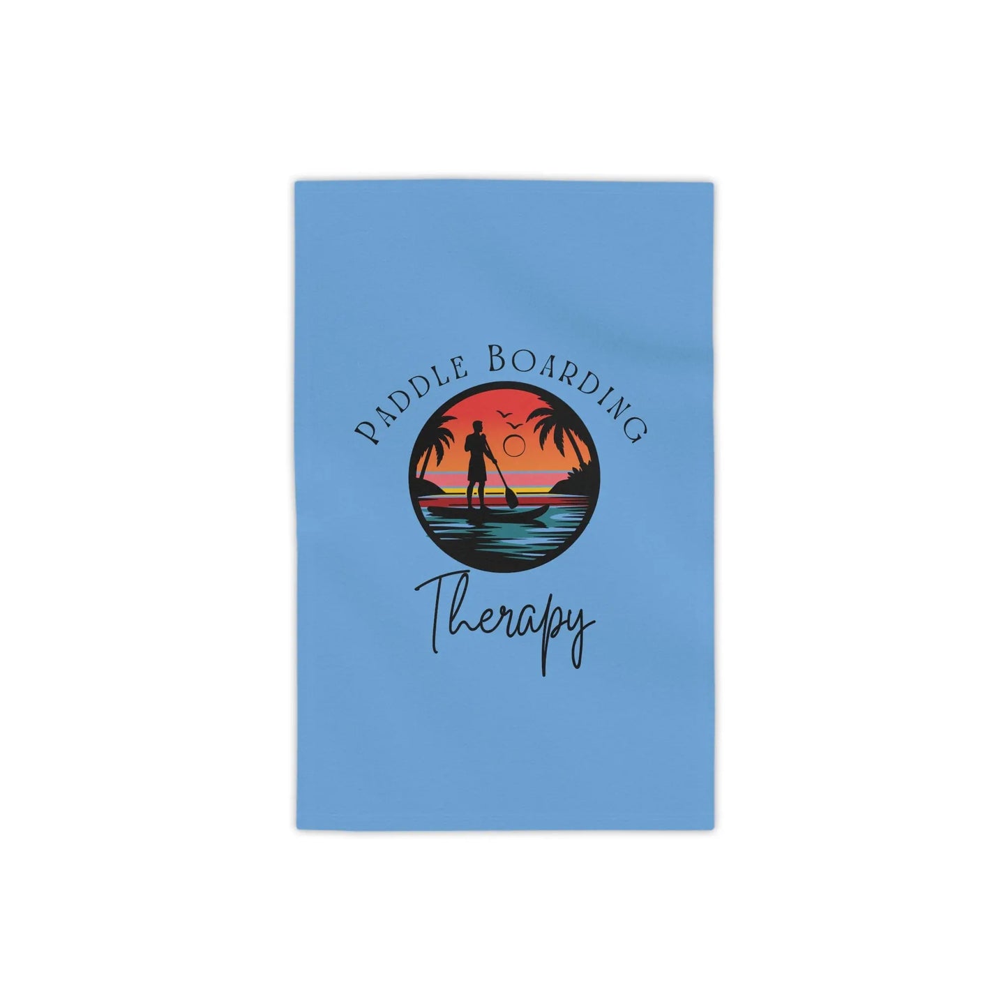 Paddle Boarding Therapy Beach Towel - Perfect for Summer Fun Printify