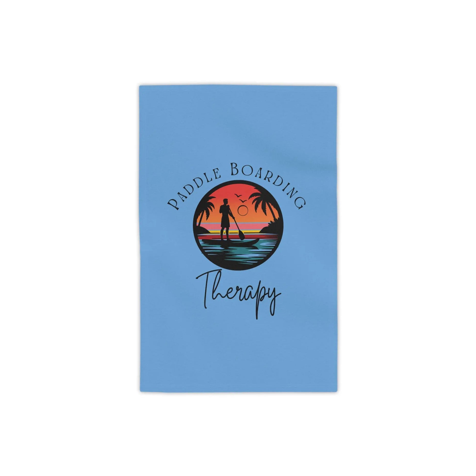 Paddle Boarding Therapy Beach Towel - Perfect for Summer Fun Printify