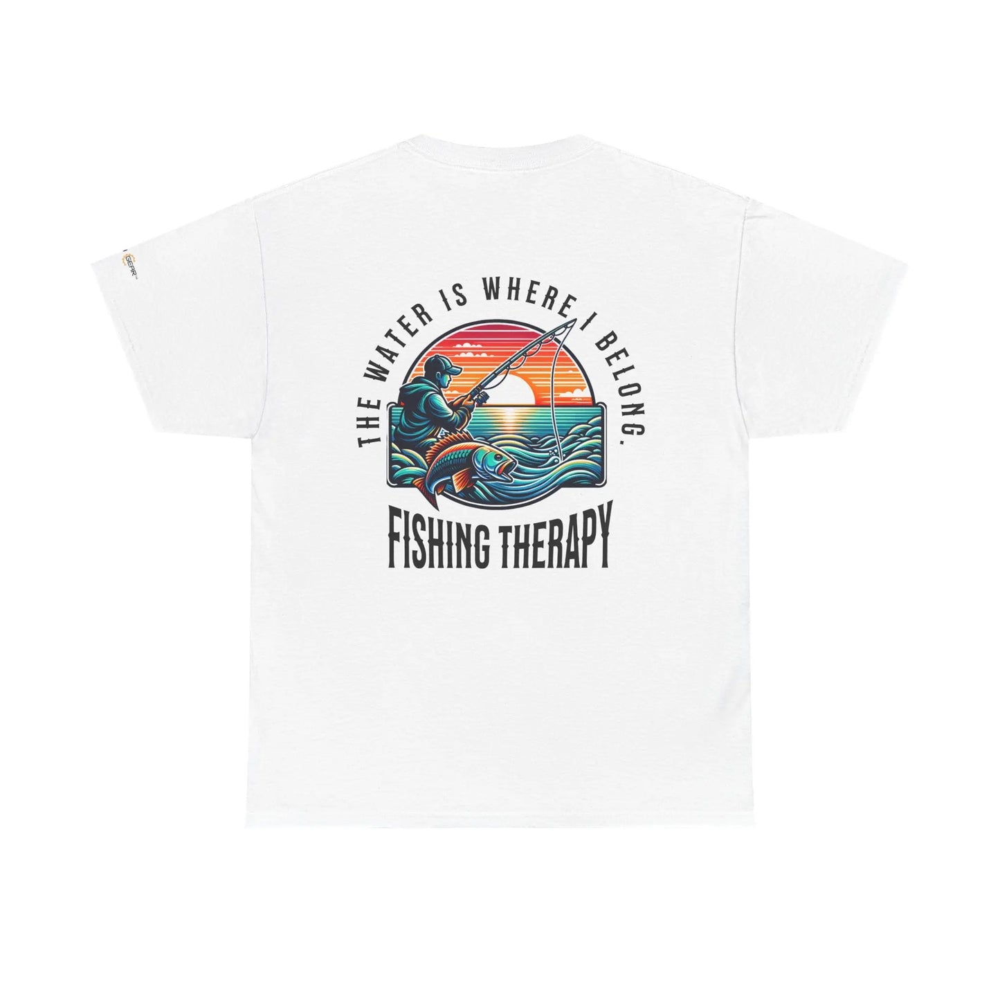 Fishing Therapy T-Shirt Printify