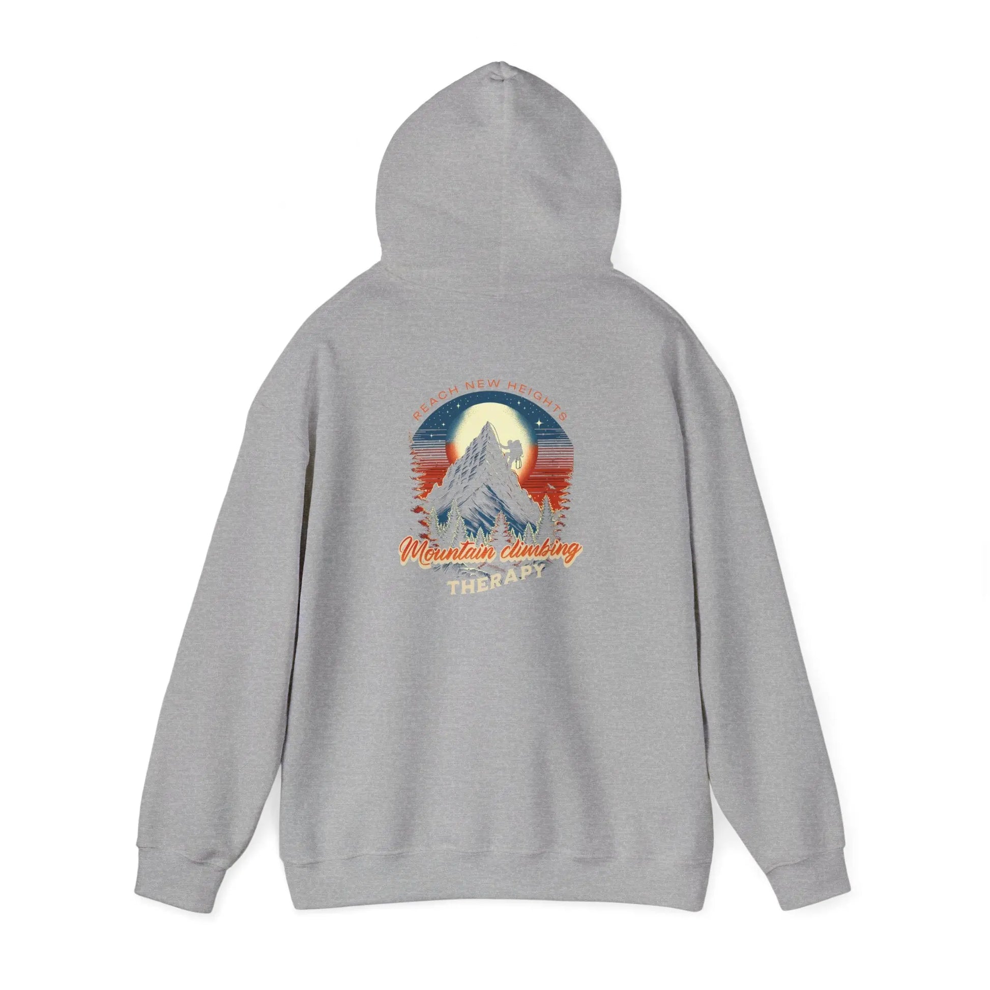 Outdoor Adventure Therapy Hoodie, Motivational Sweatshirt, Gift for Hikers, Camping Apparel, Cozy Casual Wear Printify