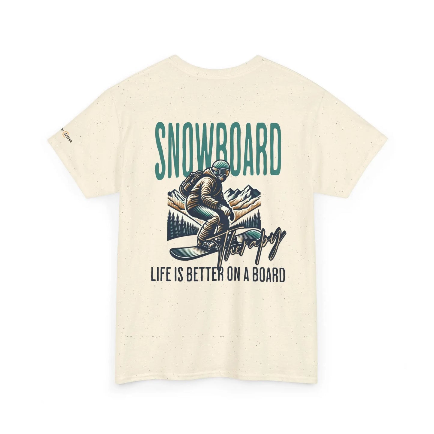 Snowboarder Unisex Tee for Winter Sports Enthusiasts Printify