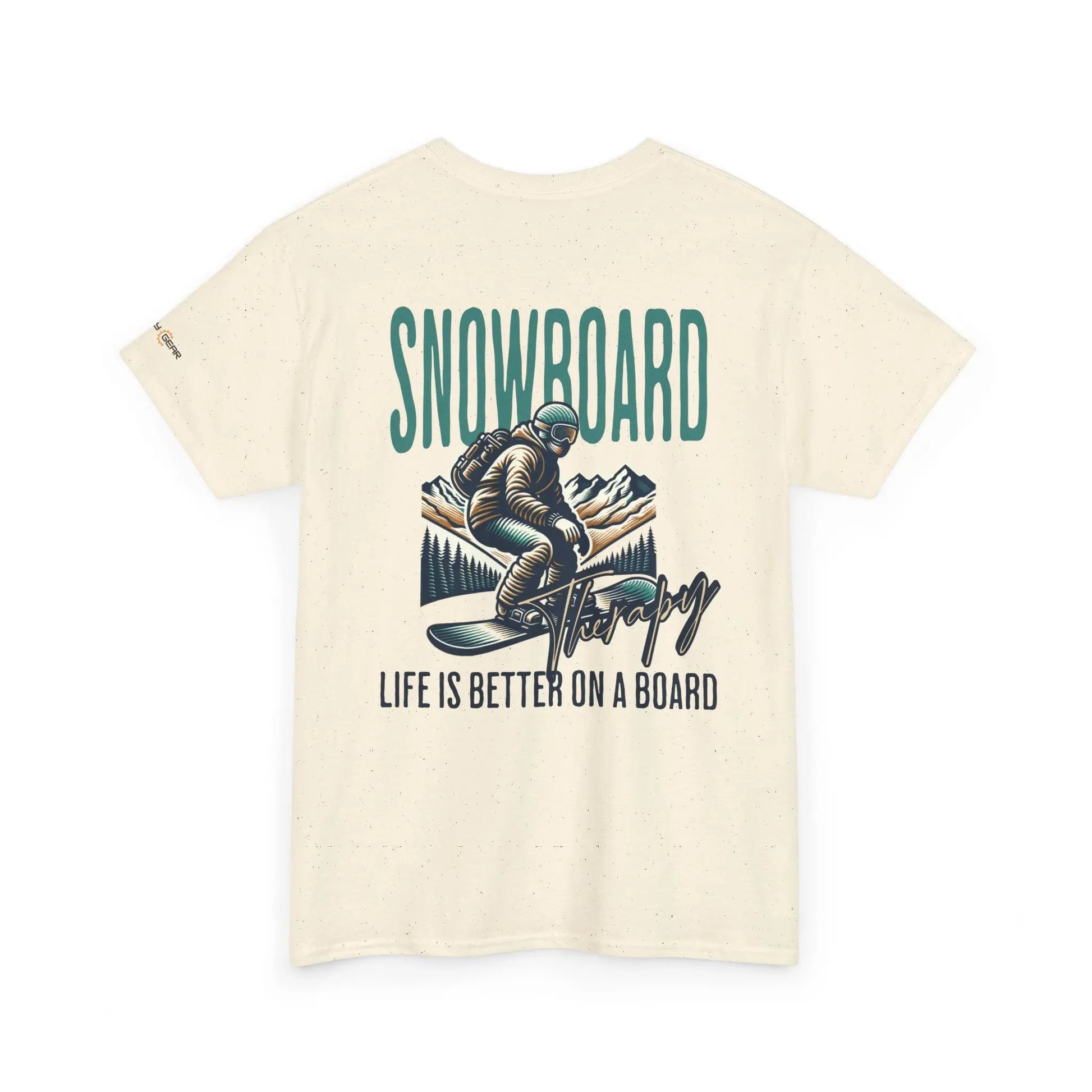 Snowboarder Unisex Tee for Winter Sports Enthusiasts Printify