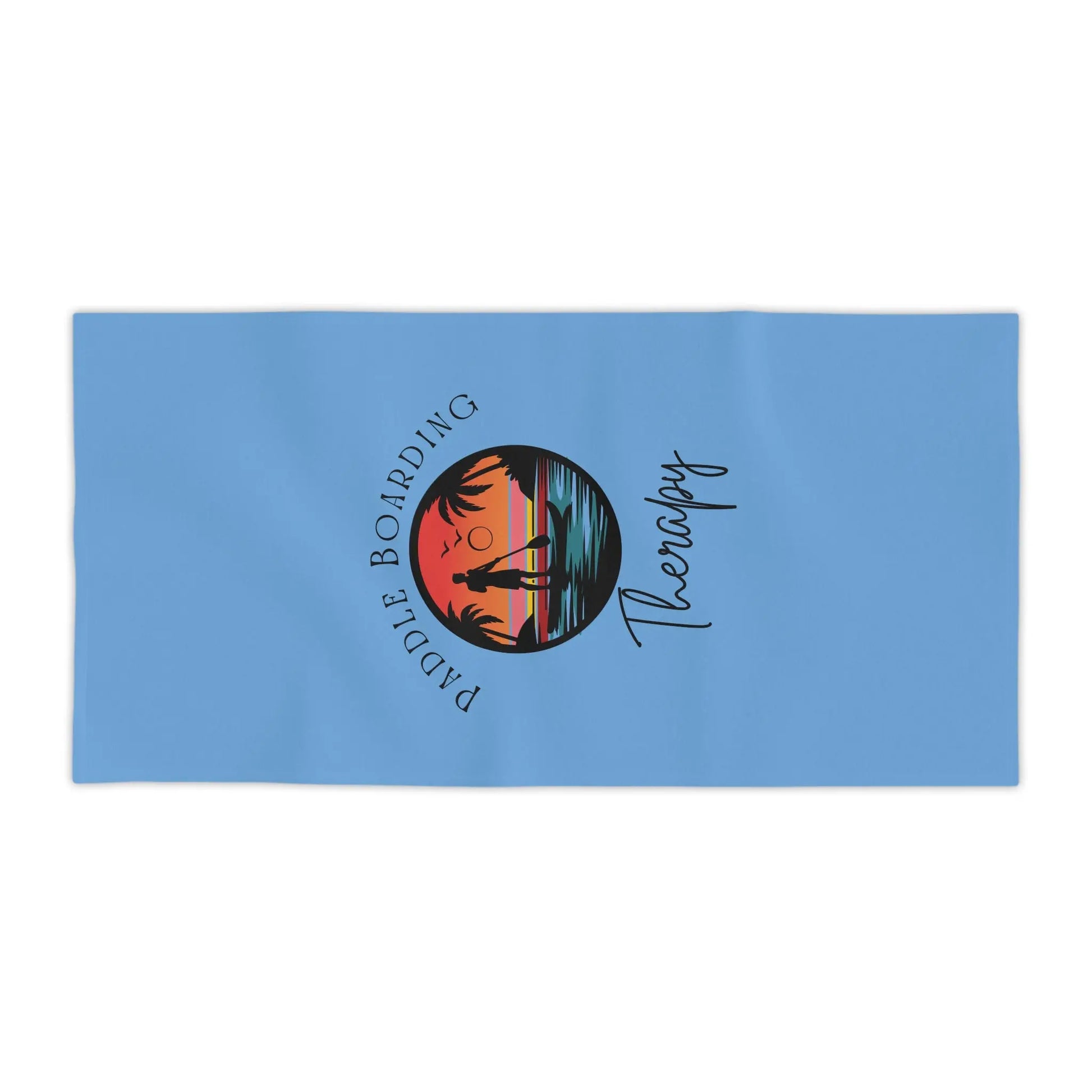 Paddle Boarding Therapy Beach Towel - Perfect for Summer Fun Printify