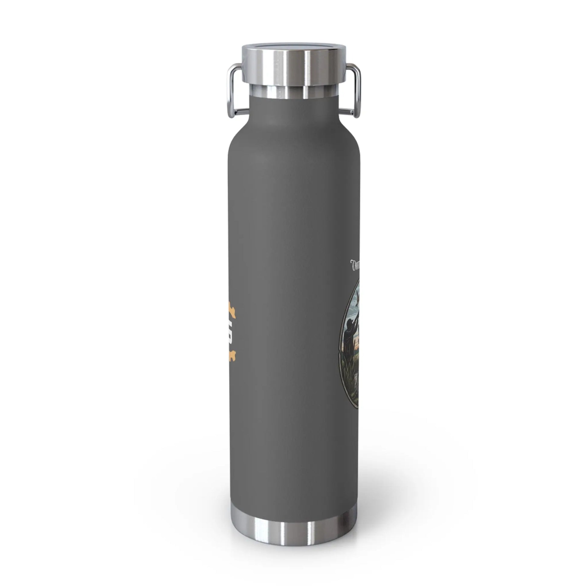 Nature-Inspired Copper Insulated Water Bottle, 22oz, Eco-Friendly Hydration, Perfect for Travel, Hiking, Outdoors, Gifts for Nature Lovers Printify