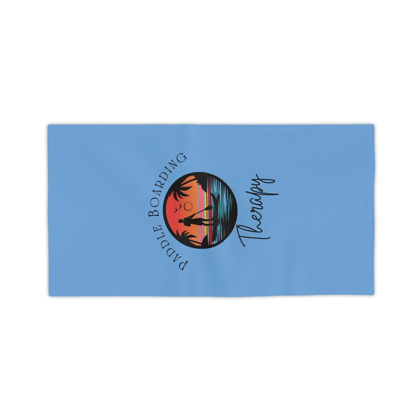 Paddle Boarding Therapy Beach Towel - Perfect for Summer Fun Printify