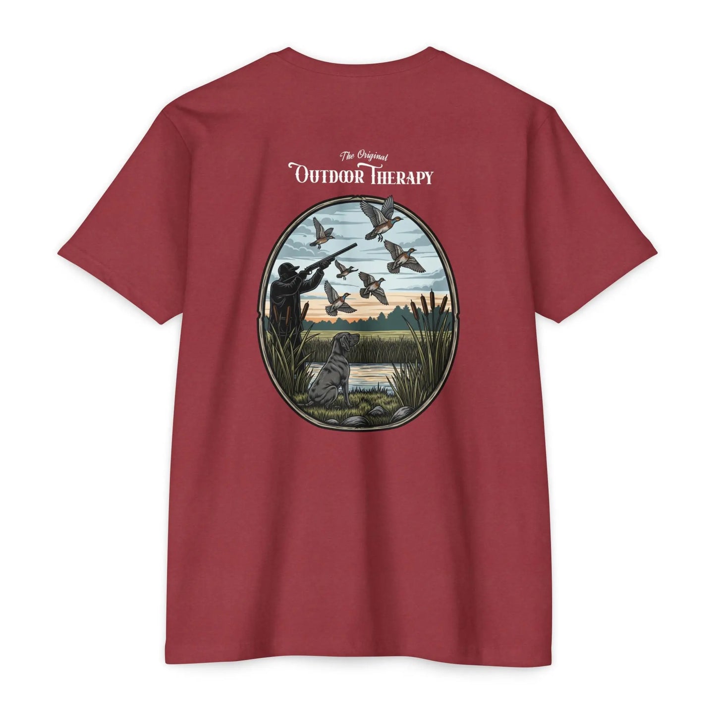 Nature Hunt Unisex Tee, Relaxed Fit Canvas Shirt, Outdoor Adventure Tee, Casual Summer Wear, Gift for Nature Lovers Printify