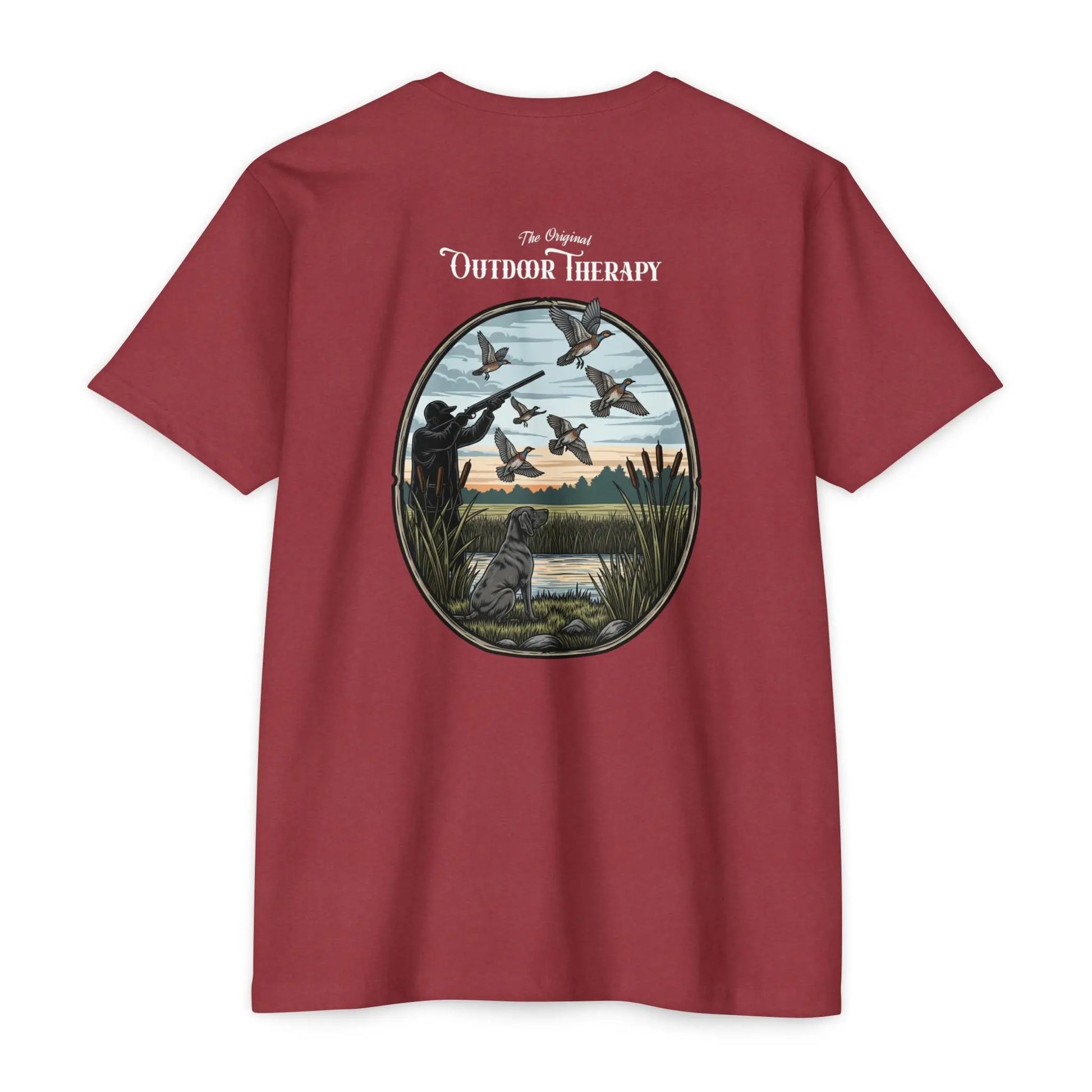 Nature Hunt Unisex Tee, Relaxed Fit Canvas Shirt, Outdoor Adventure Tee, Casual Summer Wear, Gift for Nature Lovers Printify