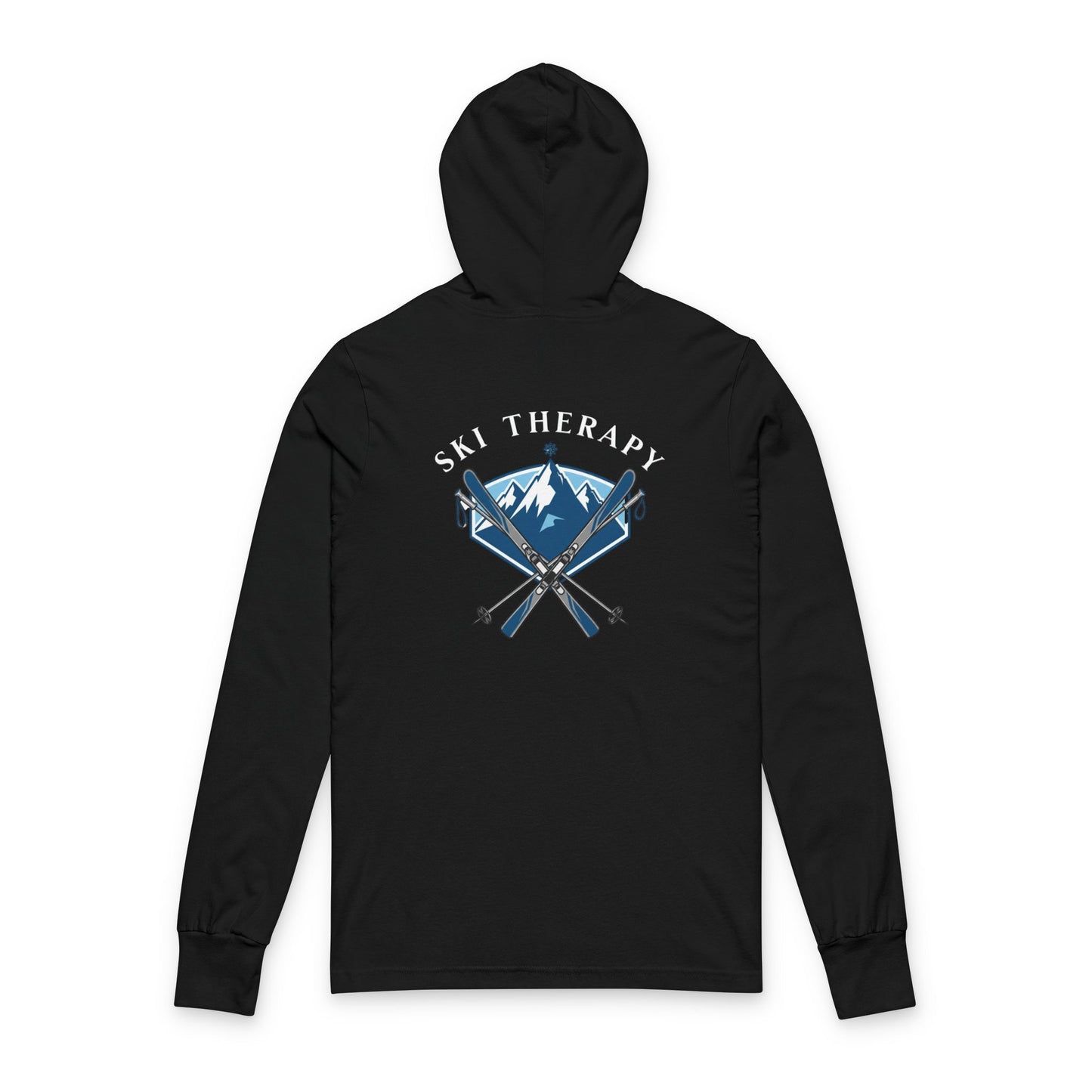 Ski Therapy Hooded Long Sleeve Tee