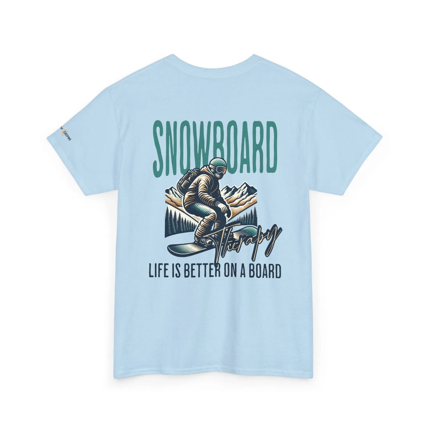 Snowboarder Unisex Tee for Winter Sports Enthusiasts Printify