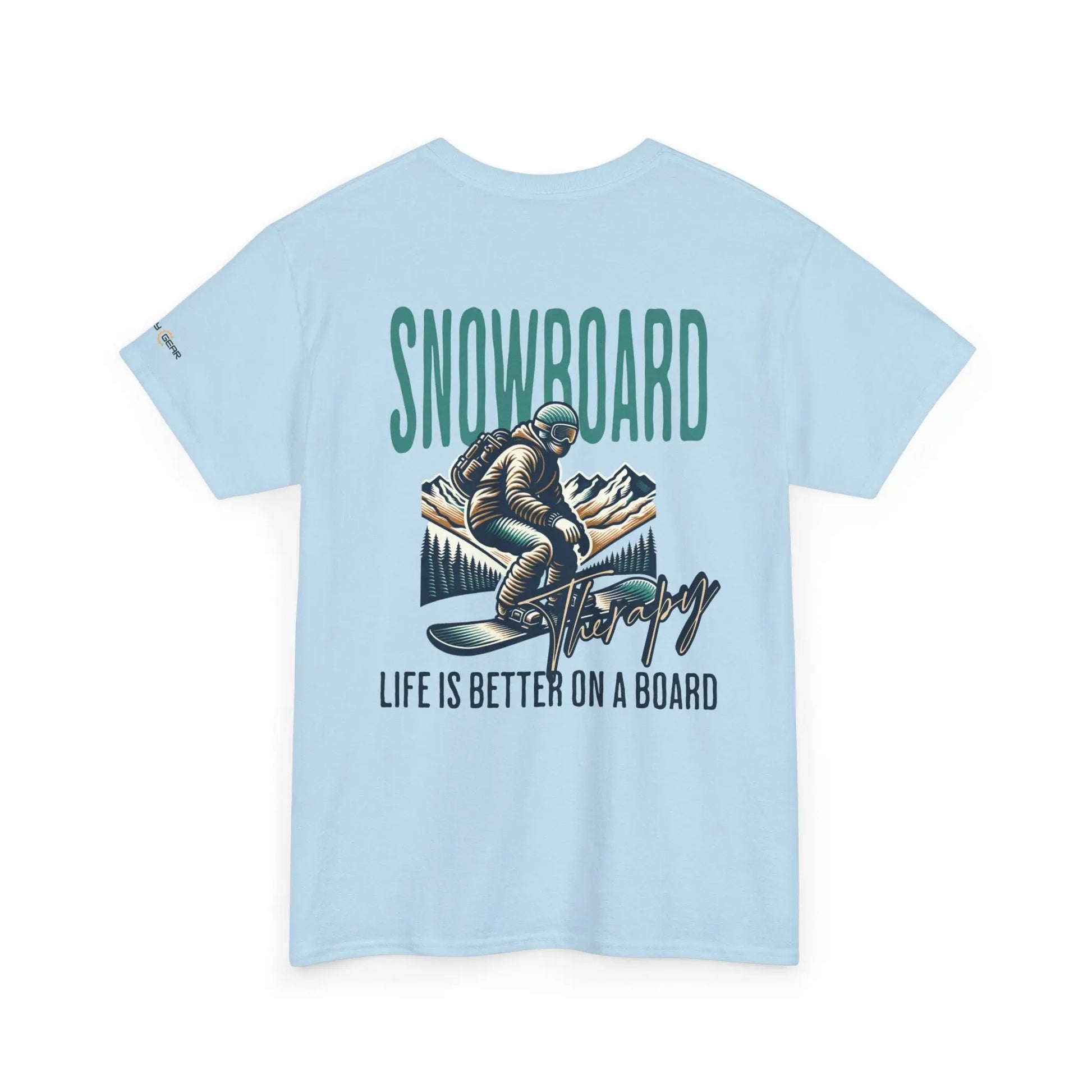Snowboarder Unisex Tee for Winter Sports Enthusiasts Printify
