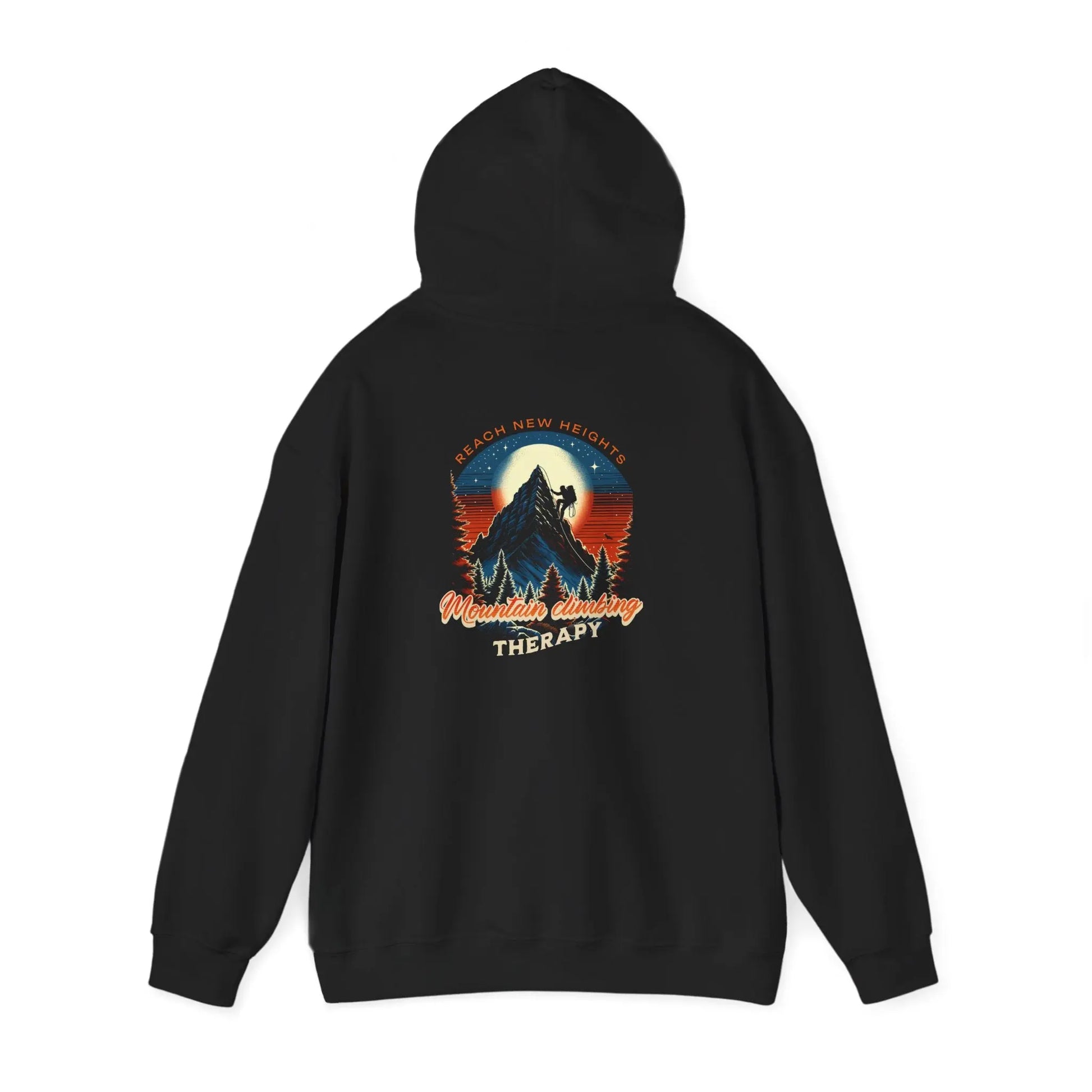 Outdoor Adventure Therapy Hoodie, Motivational Sweatshirt, Gift for Hikers, Camping Apparel, Cozy Casual Wear Printify
