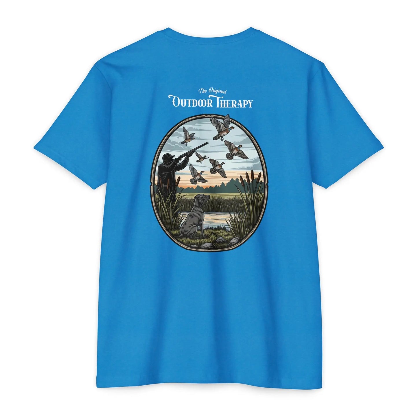 Nature Hunt Unisex Tee, Relaxed Fit Canvas Shirt, Outdoor Adventure Tee, Casual Summer Wear, Gift for Nature Lovers Printify