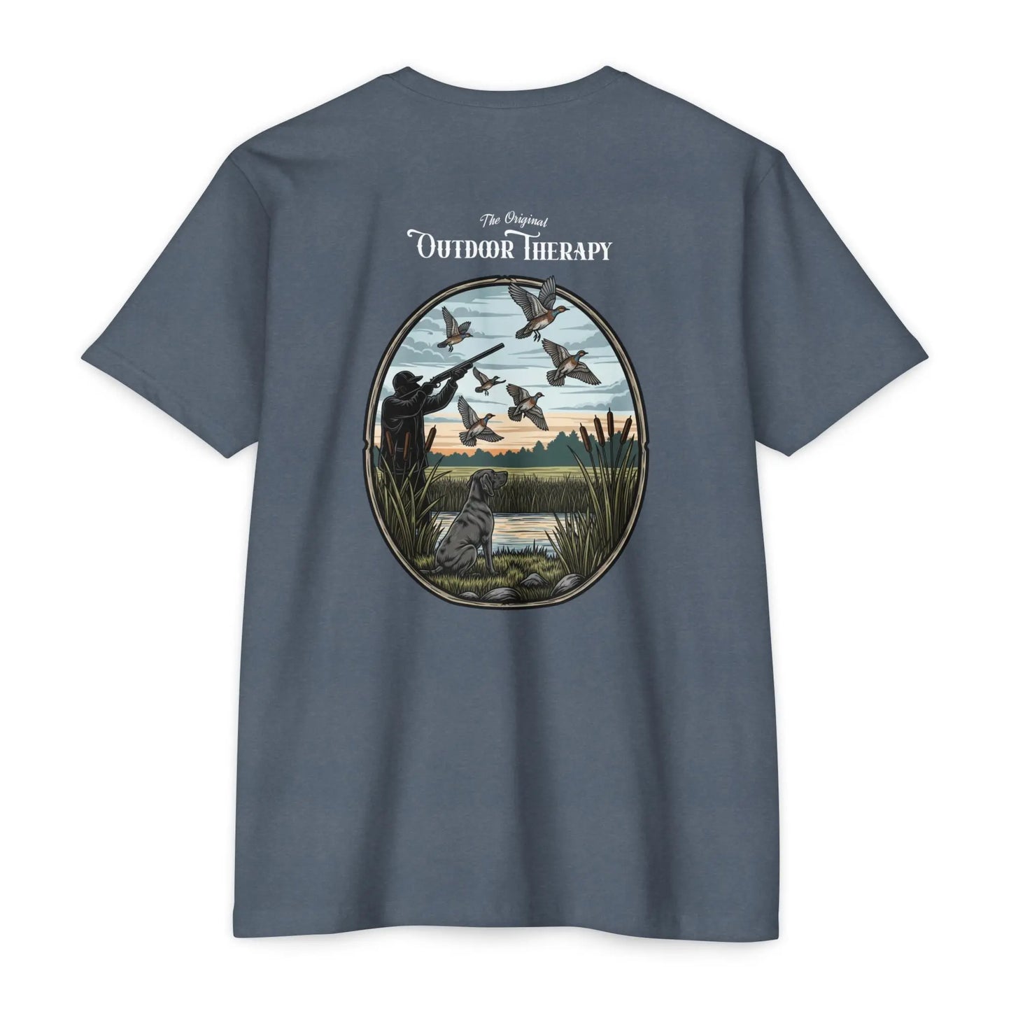 Nature Hunt Unisex Tee, Relaxed Fit Canvas Shirt, Outdoor Adventure Tee, Casual Summer Wear, Gift for Nature Lovers Printify
