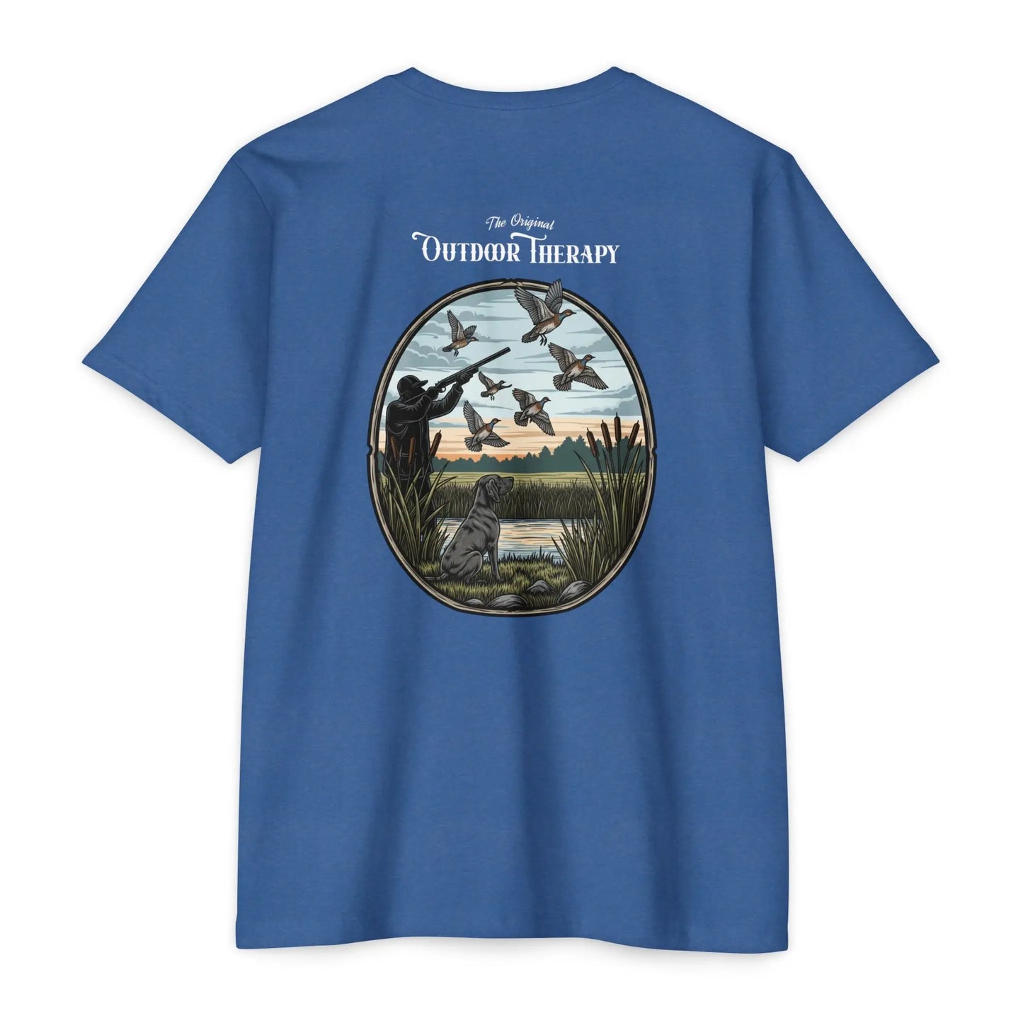 Nature Hunt Unisex Tee, Relaxed Fit Canvas Shirt, Outdoor Adventure Tee, Casual Summer Wear, Gift for Nature Lovers Printify