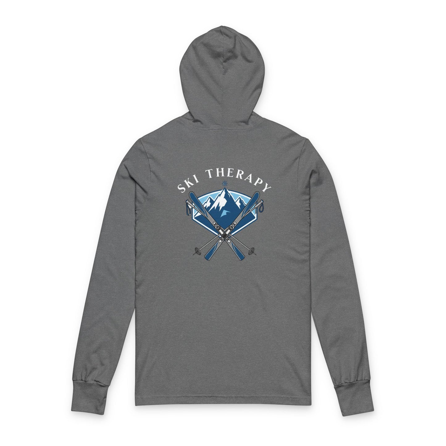 Ski Therapy Hooded Long Sleeve Tee