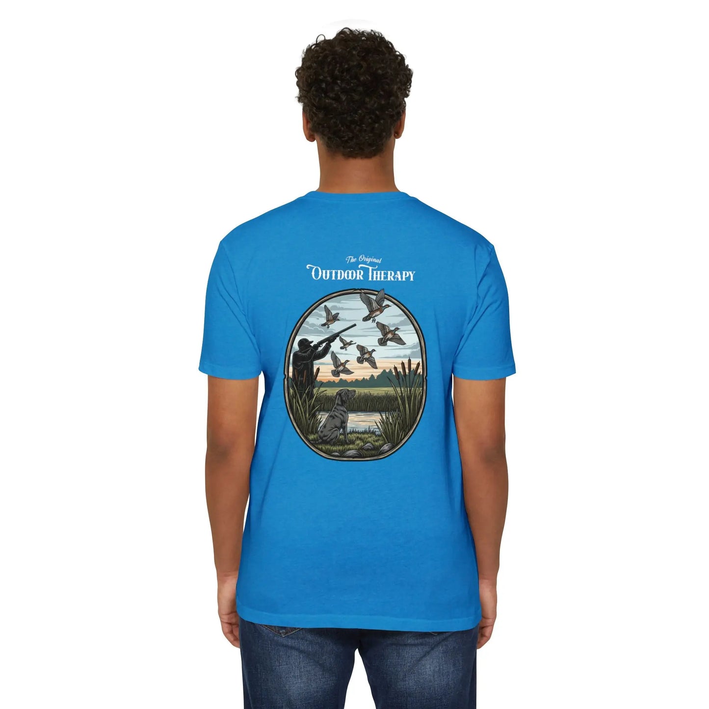 Nature Hunt Unisex Tee, Relaxed Fit Canvas Shirt, Outdoor Adventure Tee, Casual Summer Wear, Gift for Nature Lovers Printify