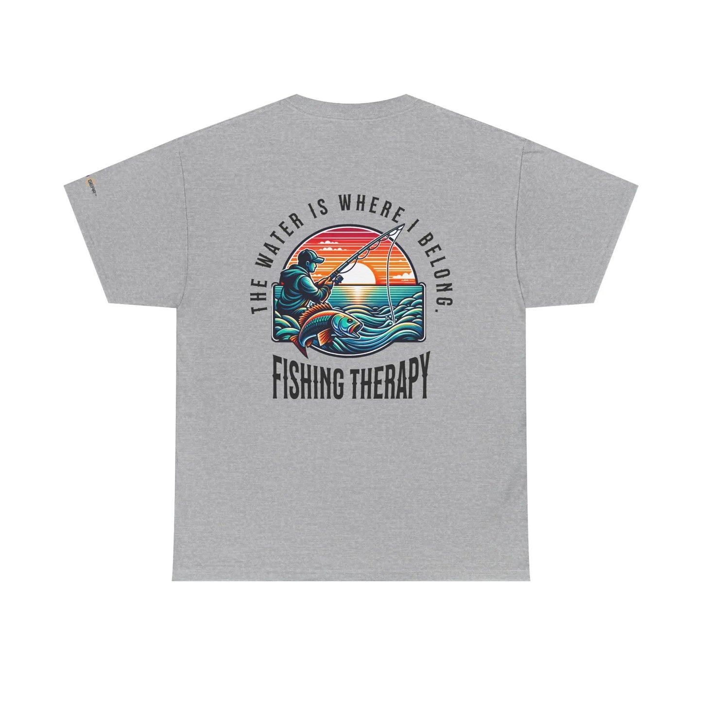 Fishing Therapy T-Shirt Printify