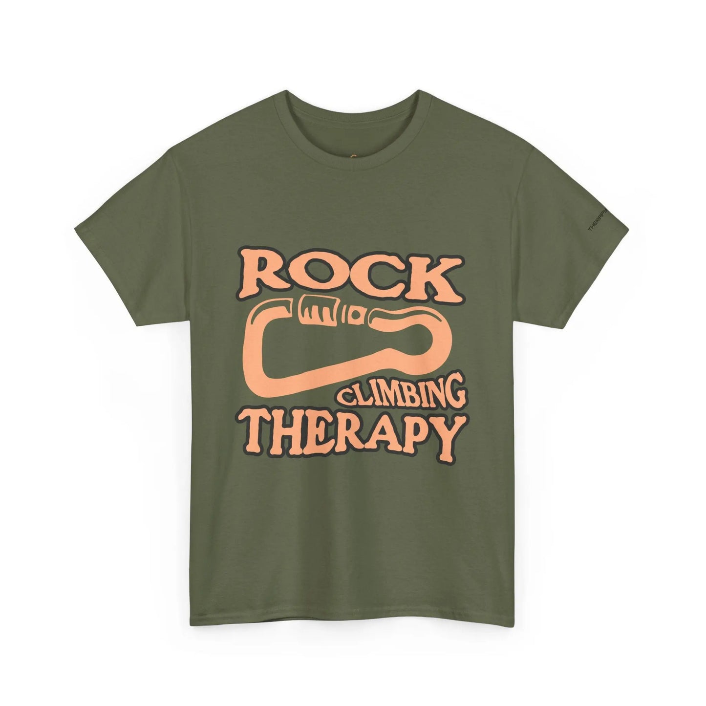 Rock Climbing Therapy Tee, Climber T-Shirt, Outdoor Enthusiast Gift, Adventure Apparel, Sport Shirt, Motivational Climbing Top Printify