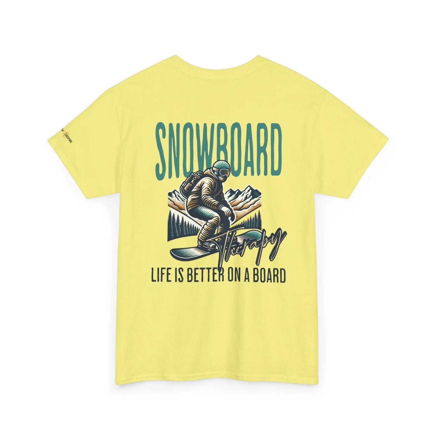 Snowboarder Unisex Tee for Winter Sports Enthusiasts Printify