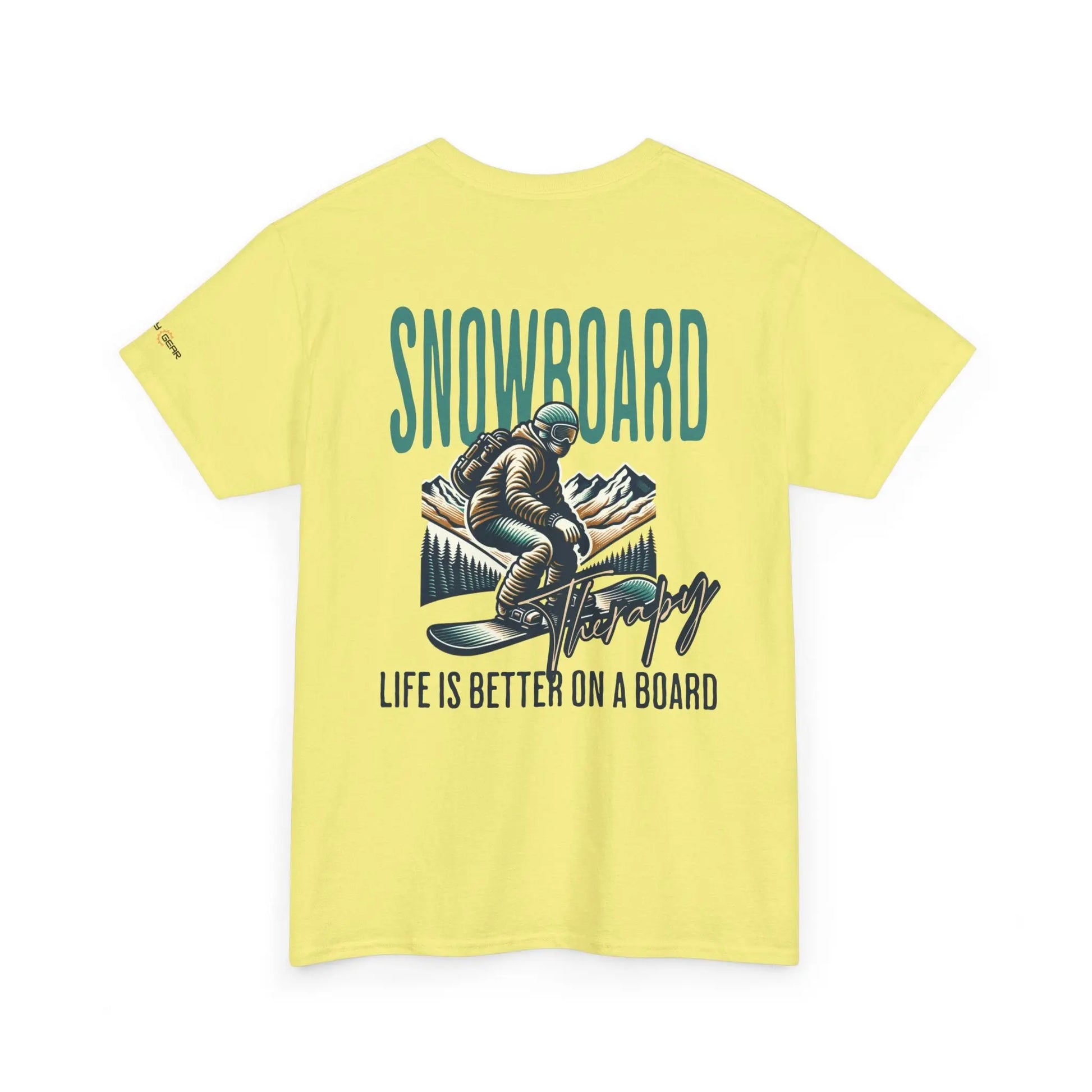 Snowboarder Unisex Tee for Winter Sports Enthusiasts Printify