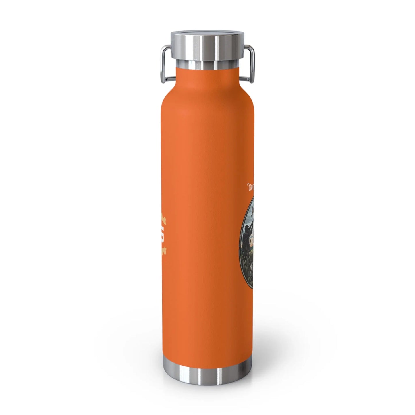 Nature-Inspired Copper Insulated Water Bottle, 22oz, Eco-Friendly Hydration, Perfect for Travel, Hiking, Outdoors, Gifts for Nature Lovers Printify