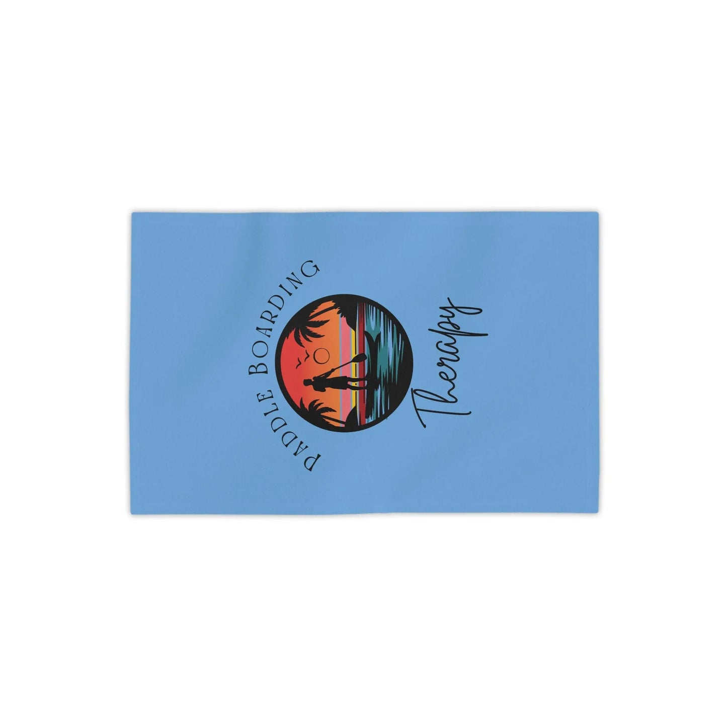 Paddle Boarding Therapy Beach Towel - Perfect for Summer Fun Printify