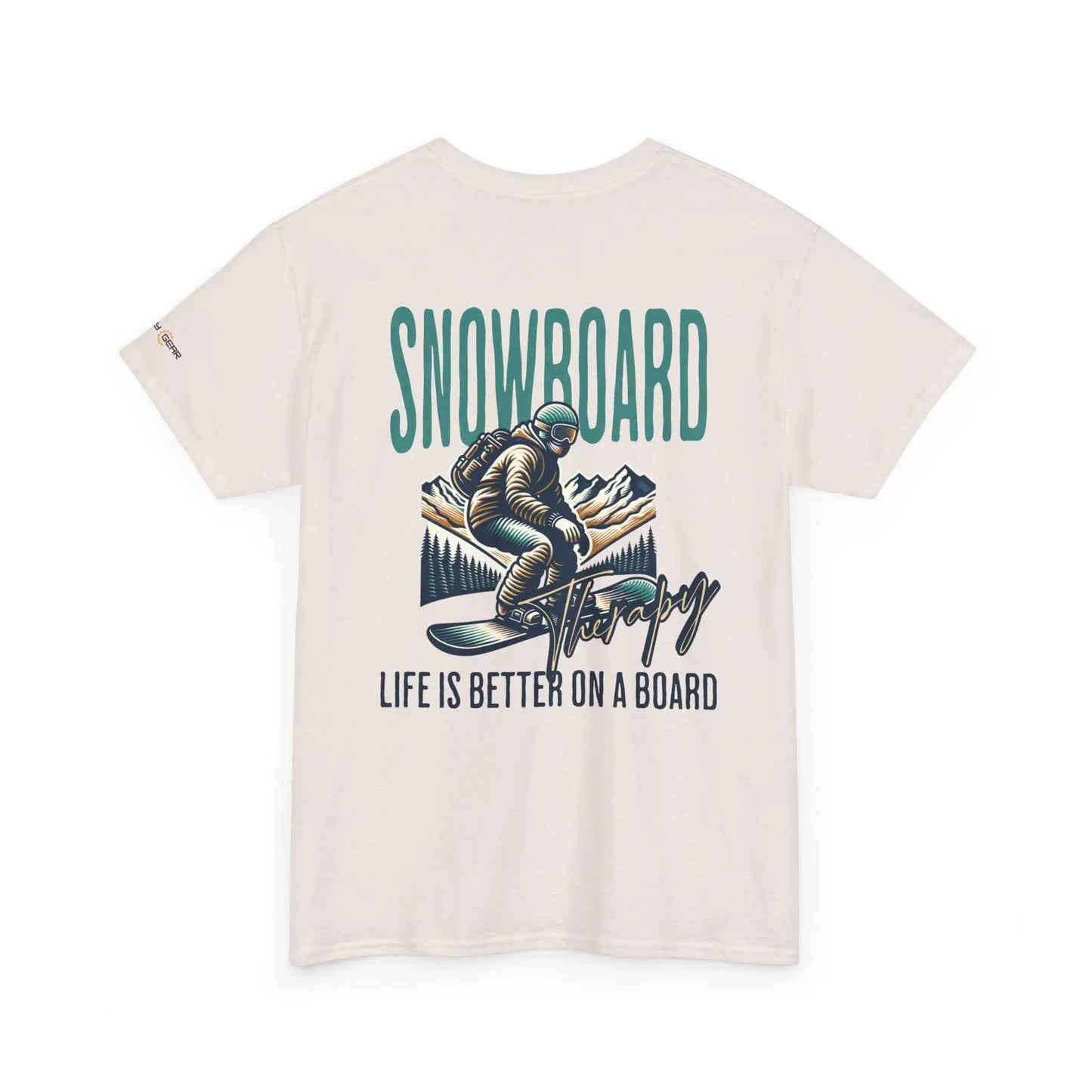 Snowboarder Unisex Tee for Winter Sports Enthusiasts Printify