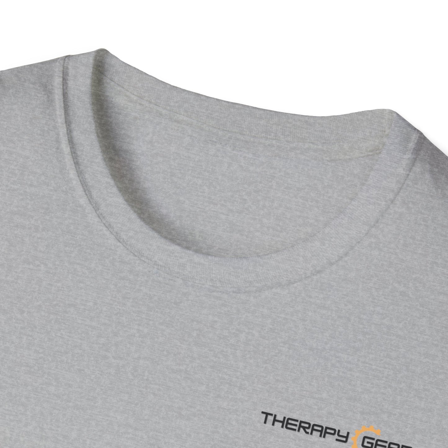 Rock Gym Therapy T-Shirt — Rise to Greater Heights Climbing Tee