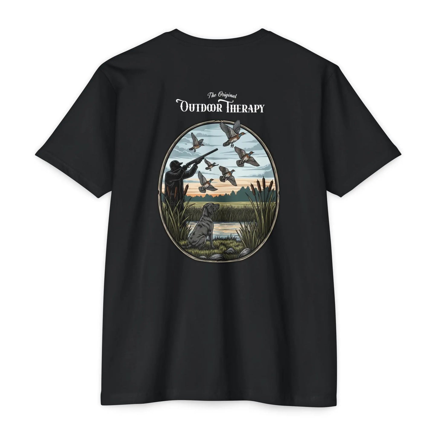 Nature Hunt Unisex Tee, Relaxed Fit Canvas Shirt, Outdoor Adventure Tee, Casual Summer Wear, Gift for Nature Lovers Printify