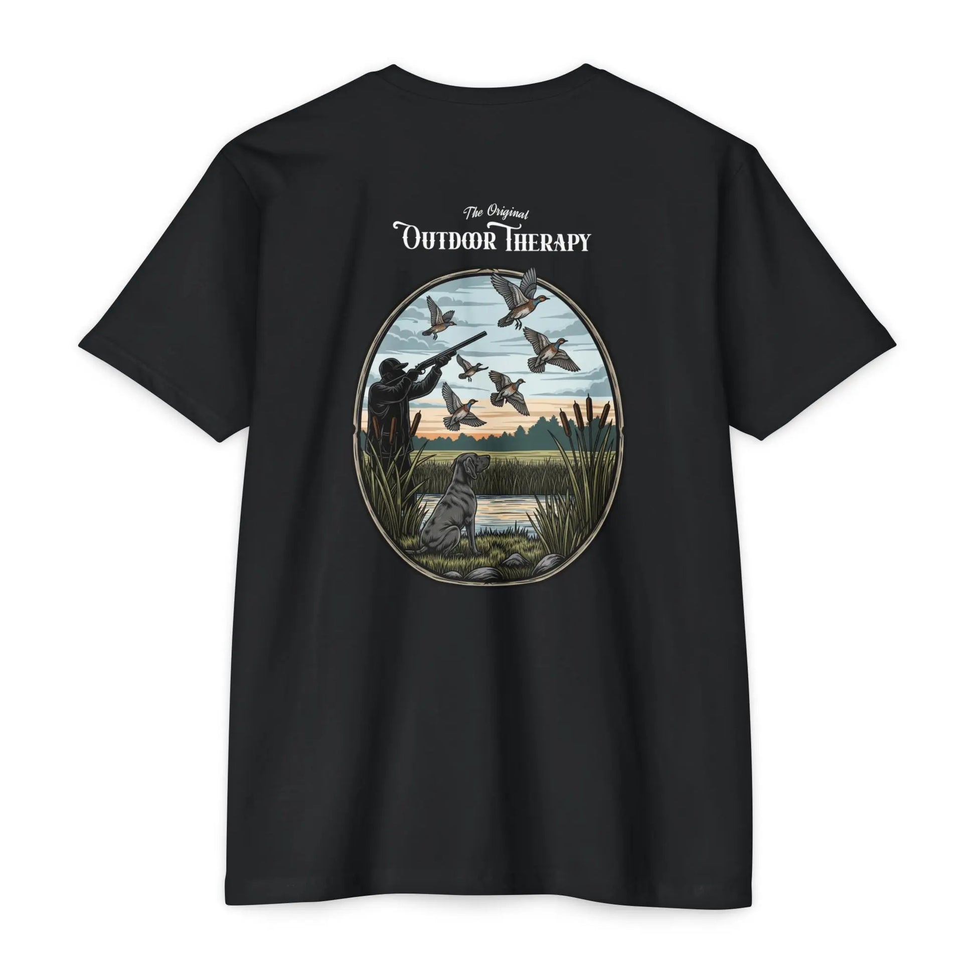 Nature Hunt Unisex Tee, Relaxed Fit Canvas Shirt, Outdoor Adventure Tee, Casual Summer Wear, Gift for Nature Lovers Printify