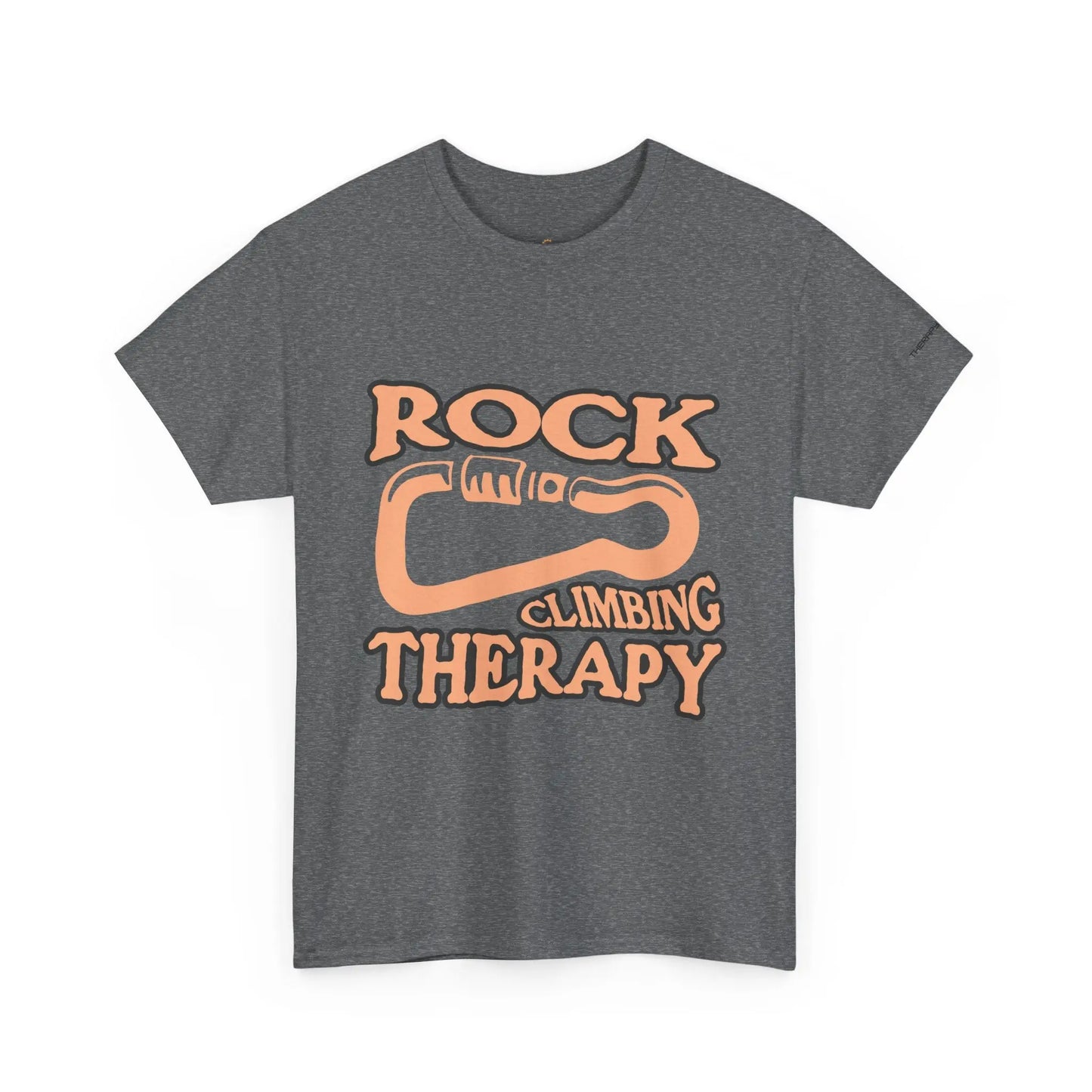 Rock Climbing Therapy Tee, Climber T-Shirt, Outdoor Enthusiast Gift, Adventure Apparel, Sport Shirt, Motivational Climbing Top Printify