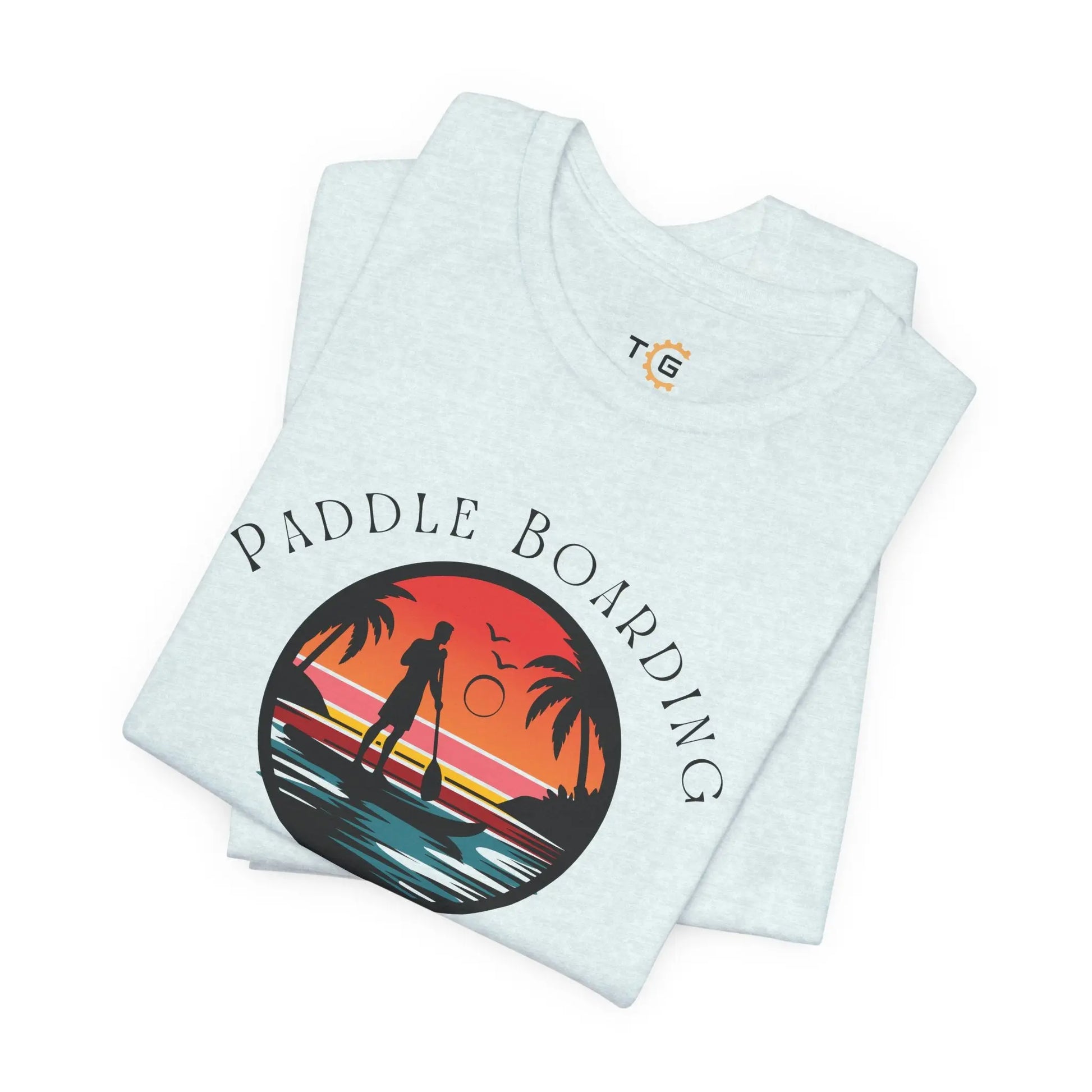 Paddle Boarding Therapy Tee, Relaxation Shirt, Beach Lover Gift, Summer Vibes Clothing, Outdoor Adventure T-Shirt, Water Sports Apparel Printify