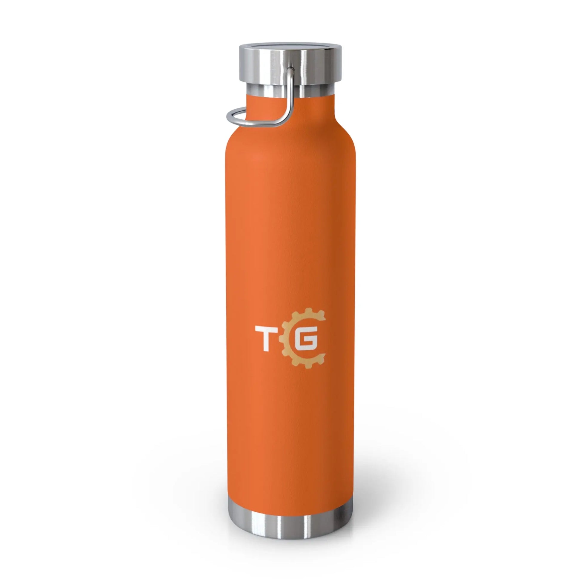 Nature-Inspired Copper Insulated Water Bottle, 22oz, Eco-Friendly Hydration, Perfect for Travel, Hiking, Outdoors, Gifts for Nature Lovers Printify