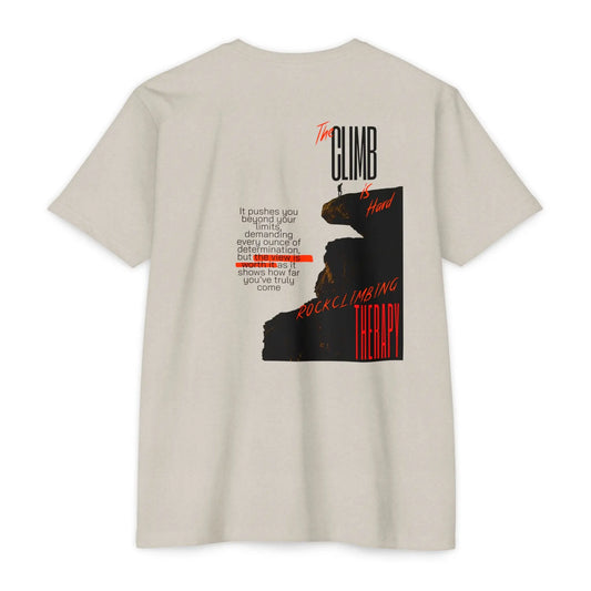 Inspirational Quote Unisex Heavy Cotton Tee, Motivational T-Shirt, Gift for Climbers, Outdoor Adventure Apparel, Casual Everyday Wear Printify