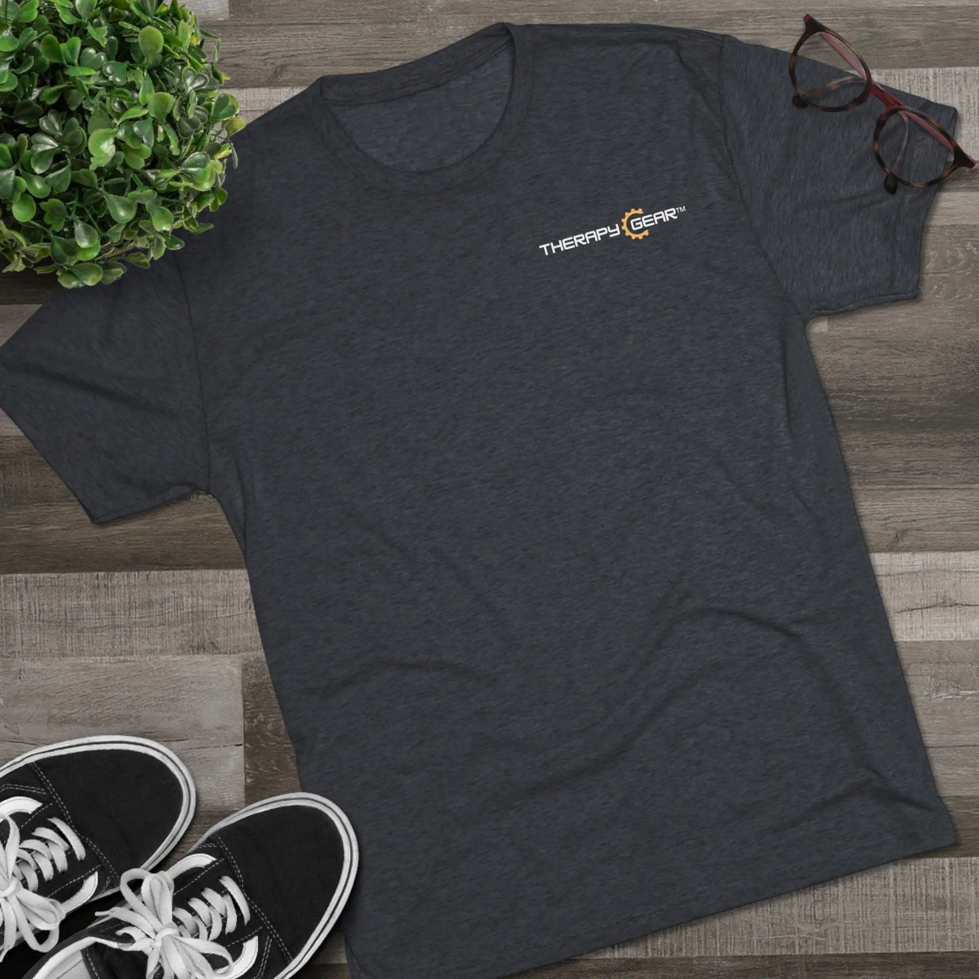 RV Camping T‑Shirt — Moonlit Camper Van & Campfire Graphic Tee Printify