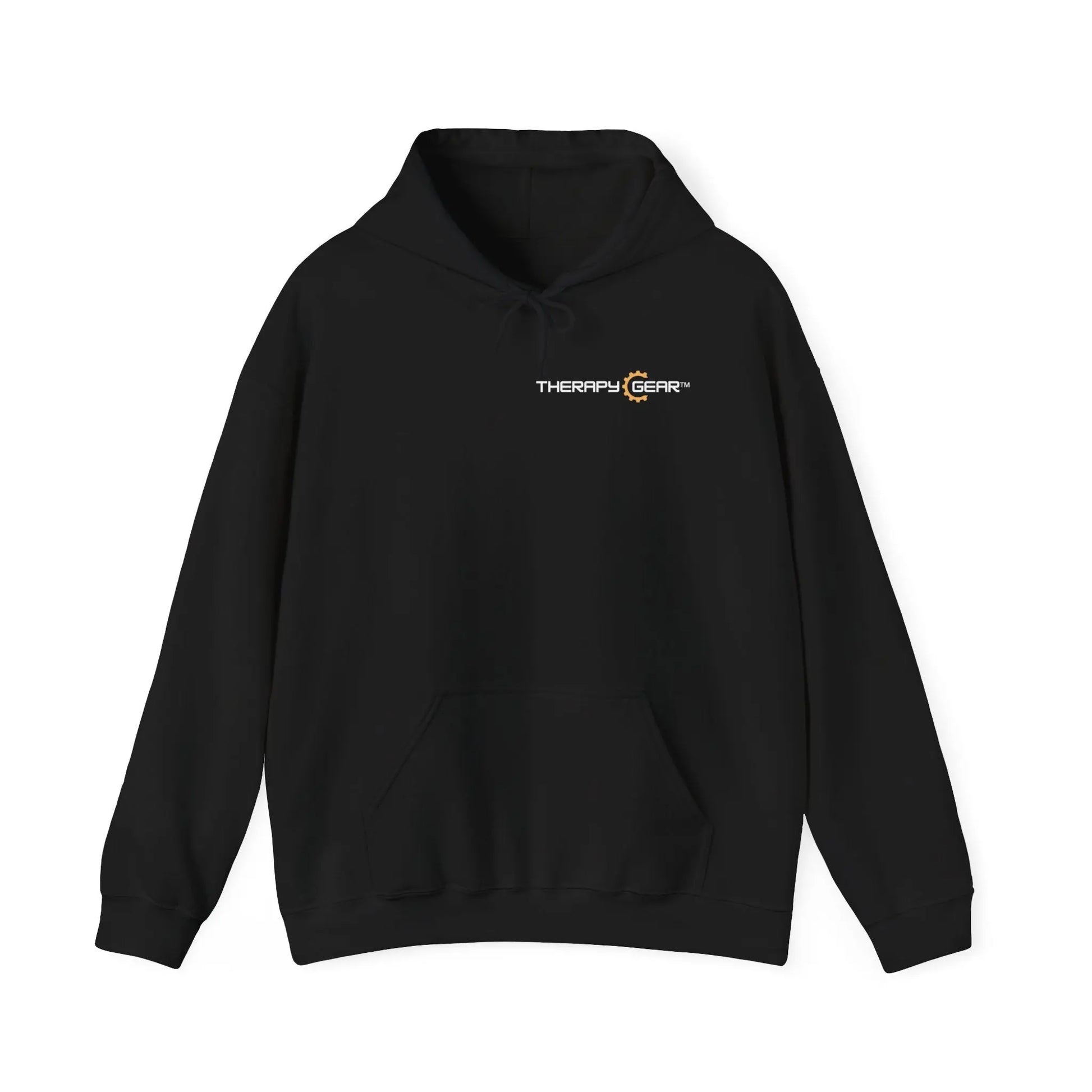 Outdoor Adventure Therapy Hoodie, Motivational Sweatshirt, Gift for Hikers, Camping Apparel, Cozy Casual Wear Printify