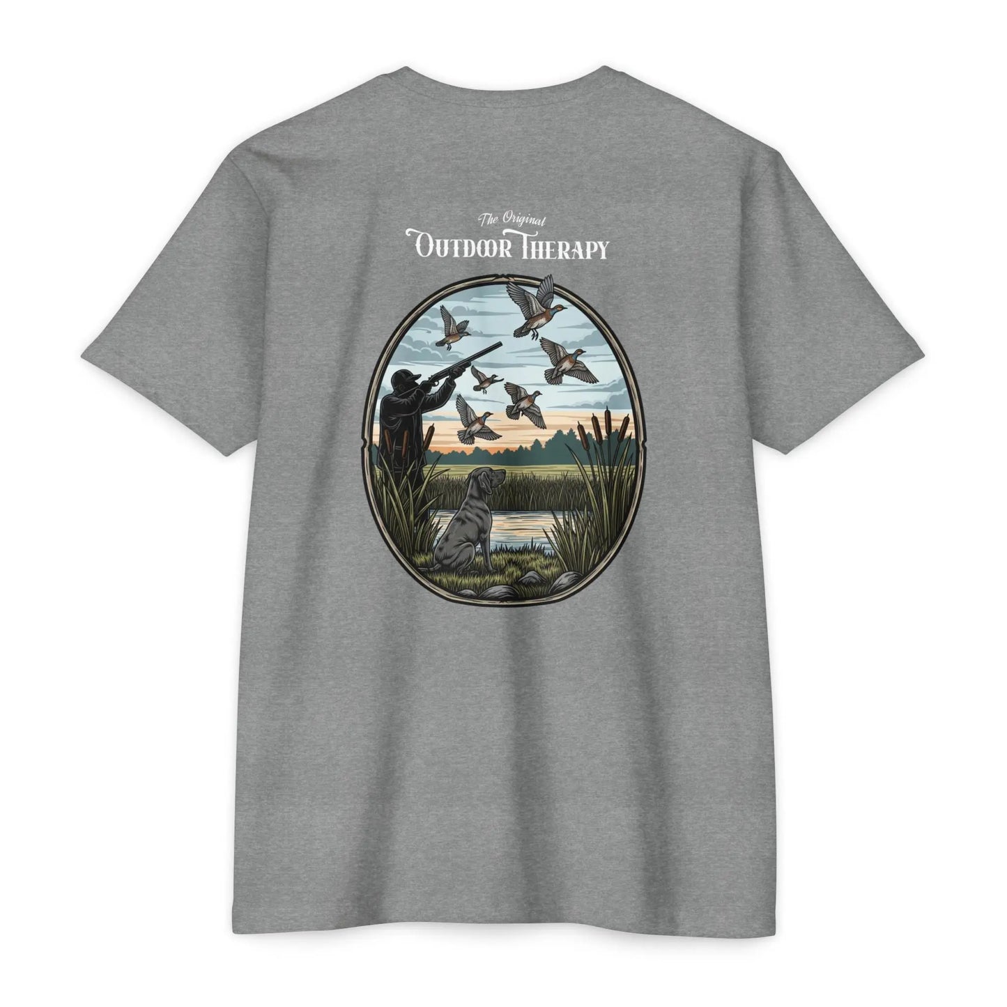 Nature Hunt Unisex Tee, Relaxed Fit Canvas Shirt, Outdoor Adventure Tee, Casual Summer Wear, Gift for Nature Lovers Printify