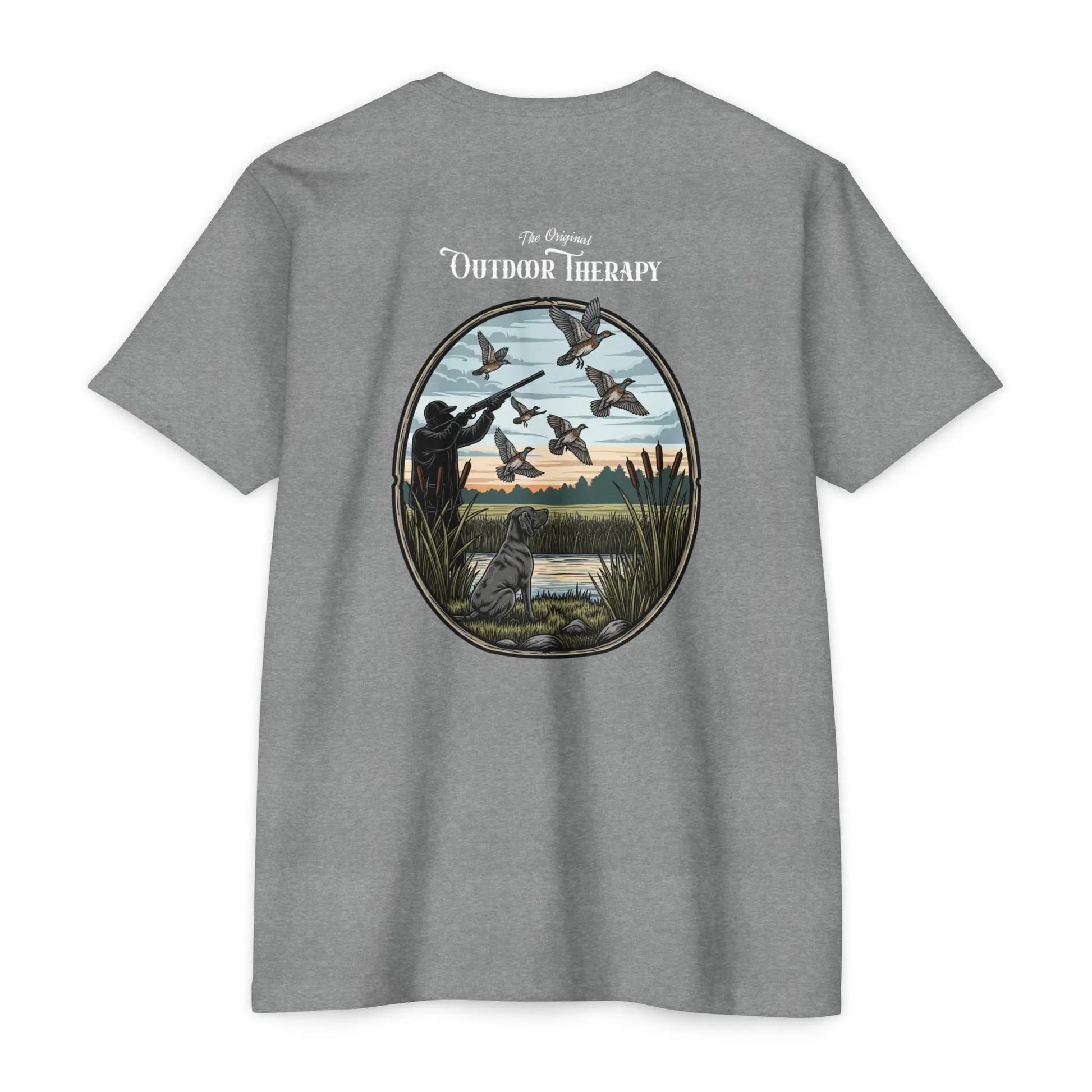 Nature Hunt Unisex Tee, Relaxed Fit Canvas Shirt, Outdoor Adventure Tee, Casual Summer Wear, Gift for Nature Lovers Printify