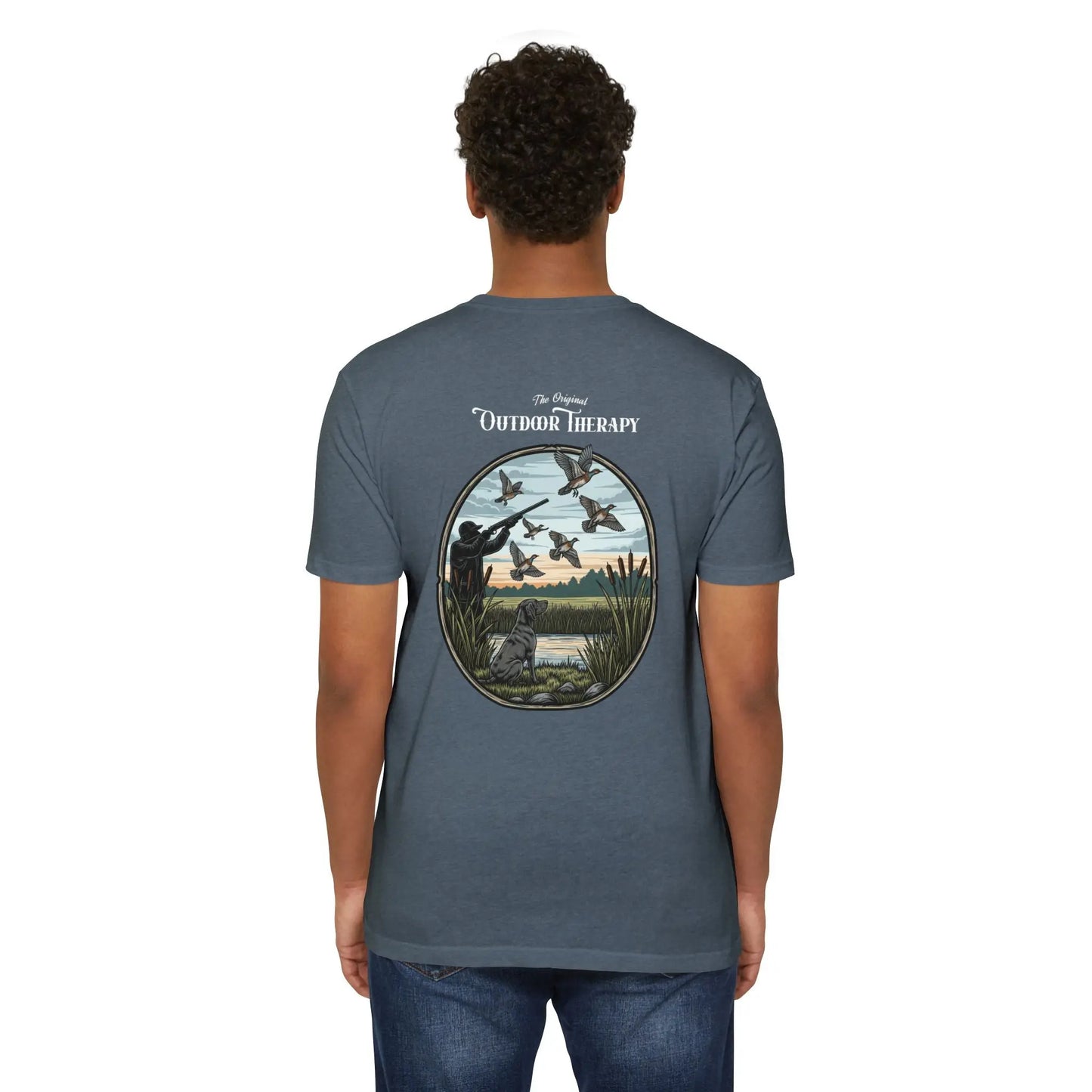 Nature Hunt Unisex Tee, Relaxed Fit Canvas Shirt, Outdoor Adventure Tee, Casual Summer Wear, Gift for Nature Lovers Printify